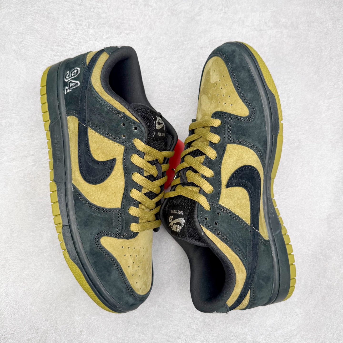 图片[3]-＃F版 NK SB Dunk Low HQ8487-300 极限压缩利润空间 超乎所想的高性价比 用料绝不含糊 原盒原配 正确耐磨橡胶大底 超高清洁度 全鞋零毛边皮料切割 全套原楦原模倾力打造完美版型 尺码：36 36.5 37.5 38 38.5 39 40 40.5 41 42 42.5 43 44 44.5 45 46 47.5-选品中心