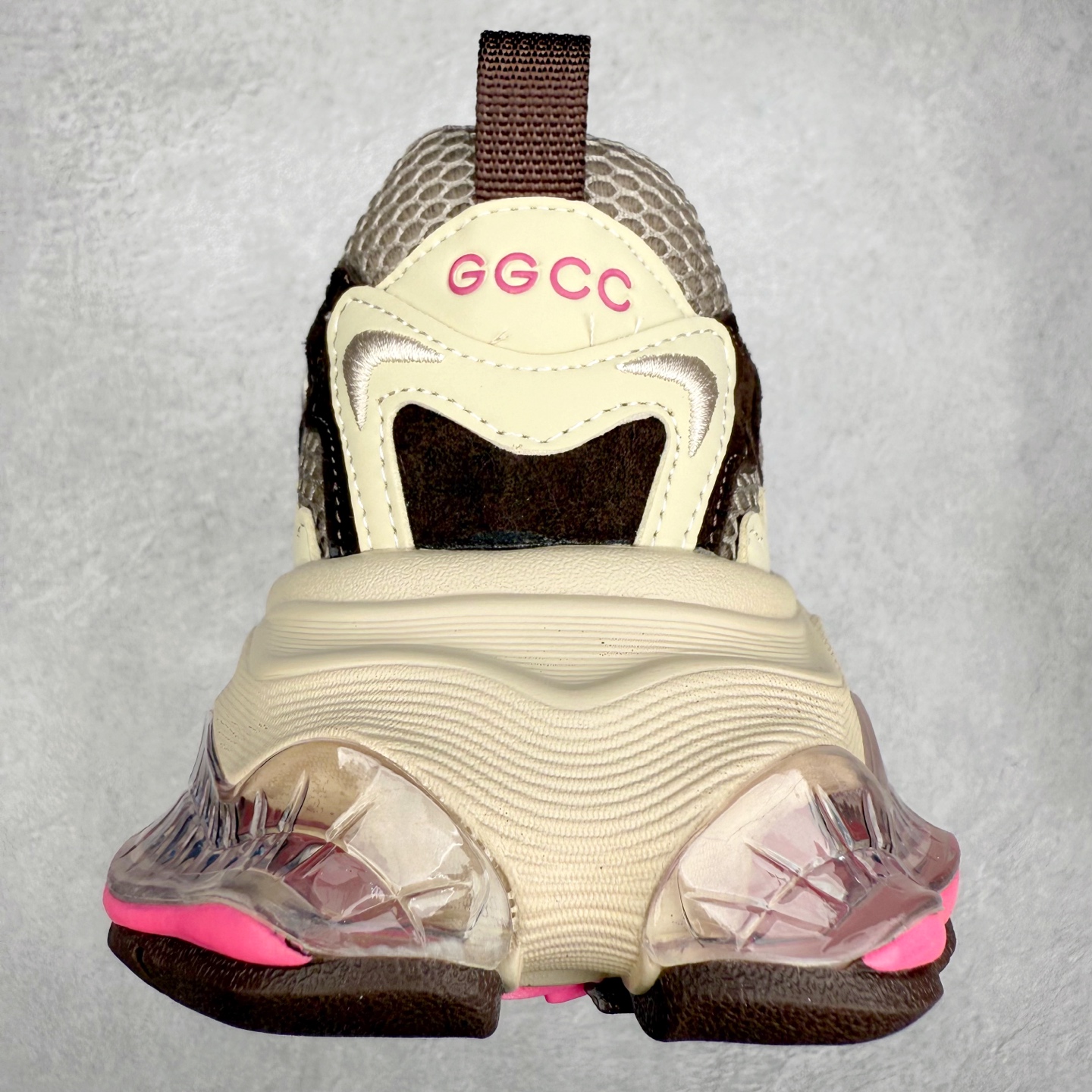 图片[8]-GG-CC赵露思2025新款厚底增高休闲运动老爹鞋系列 广东大厂出品 7CM厚底增高 星河粒子 银白粉色 银角大王 完美细节 25ss春季新款厚底增高 大长腿 时髦look轻松定格 不费力展现率性氛围 高档银盒 酷帅机能风不规则设计大底 拼色造型设计 轻便舒适百搭 GGCC银白配色好温柔 三层组合月牙底 柔软有弹性的月牙底和增加舒适度显腿长的7cm增高 长时间走路和站立都不累脚舒适度和少女感 厚底增高 不管怎么搭都好看~尺码：35 36 37 38 39 40-选品中心