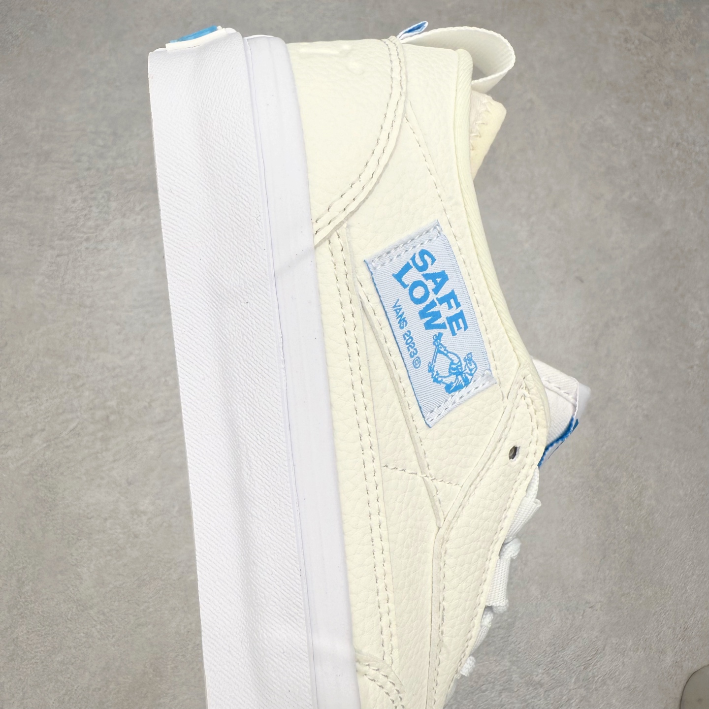 图片[6]-Vans Skate Safe Low 白色荔枝皮 官方新款 轻便舒适百搭休闲滑板鞋 尺码：35 36 36.5 37 38 38.5 39 40 40.5 41 42 42.5 43 44 45-选品中心