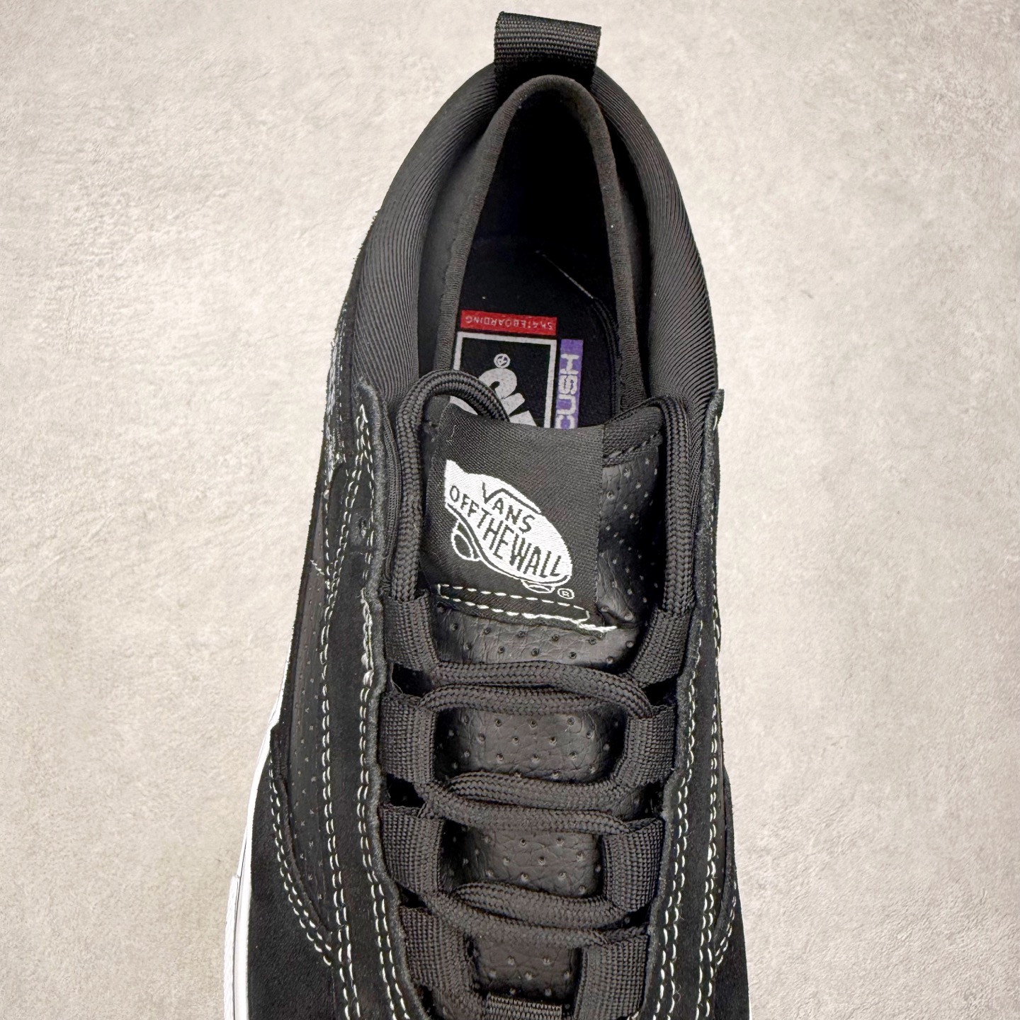 图片[5]-PALACE x Vans Half Cab 黑白 官方新款 舒适百搭轻便滑板鞋 货号：VN0007QXBA21 尺码：35 36 36.5 37 38 38.5 39 40 40.5 41 42 42.5 43 44 45-选品中心