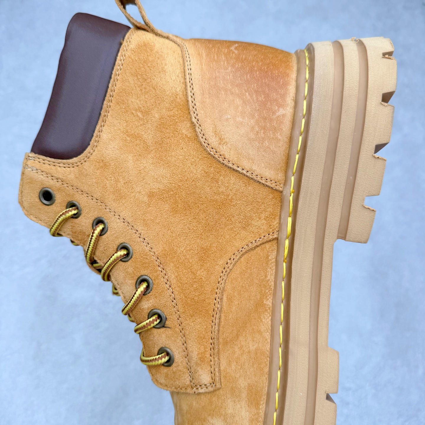 图片[7]-Timberland添柏岚/天伯伦户外中帮休闲大黄靴系列 广东大厂品质 原盒原包装 面料采用意大利🇮🇹顶级磨砂细纹牛皮 搭配防臭防腐真皮乳胶鞋垫 给您完美的穿着体验 质量考究耐穿 型男必备 专治不帅 高品质脚感一流 尺码：38 39 40 41 42 43 44（皮鞋码）-选品中心