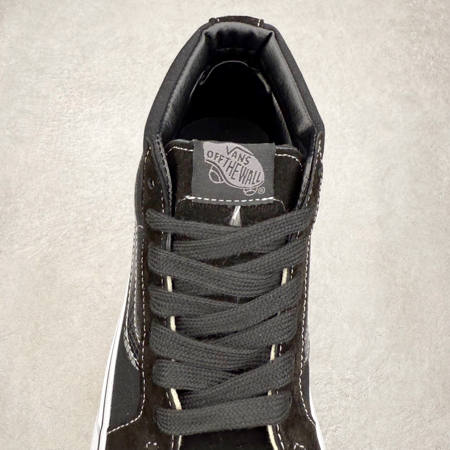 图片[5]-Vans Sk8-Mid Reissue SF 范斯官方 侧边蛇纹饰条帆布滑板鞋 尺码：35 36 36.5 37 38 38.5 39 40 40.5 41 42 42.5 43 44 工艺：硫化1：1（重量1：1、真标、原钢印、材质标、鞋型标、合格证）-选品中心