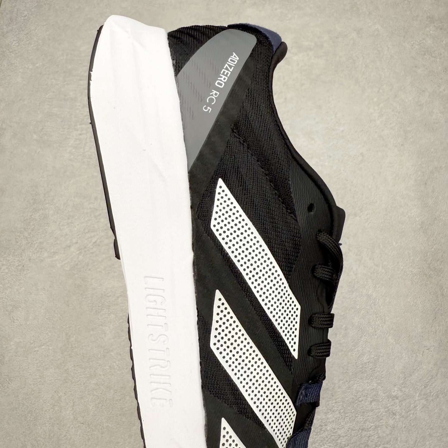 图片[6]-AD Adizero RC 5 舒适百搭织物减震耐磨轻便低帮训练跑步鞋 尺码：36 36.5 37.5 38 38.5 39 40 40.5 41 42 42.5 43 44 45-选品中心