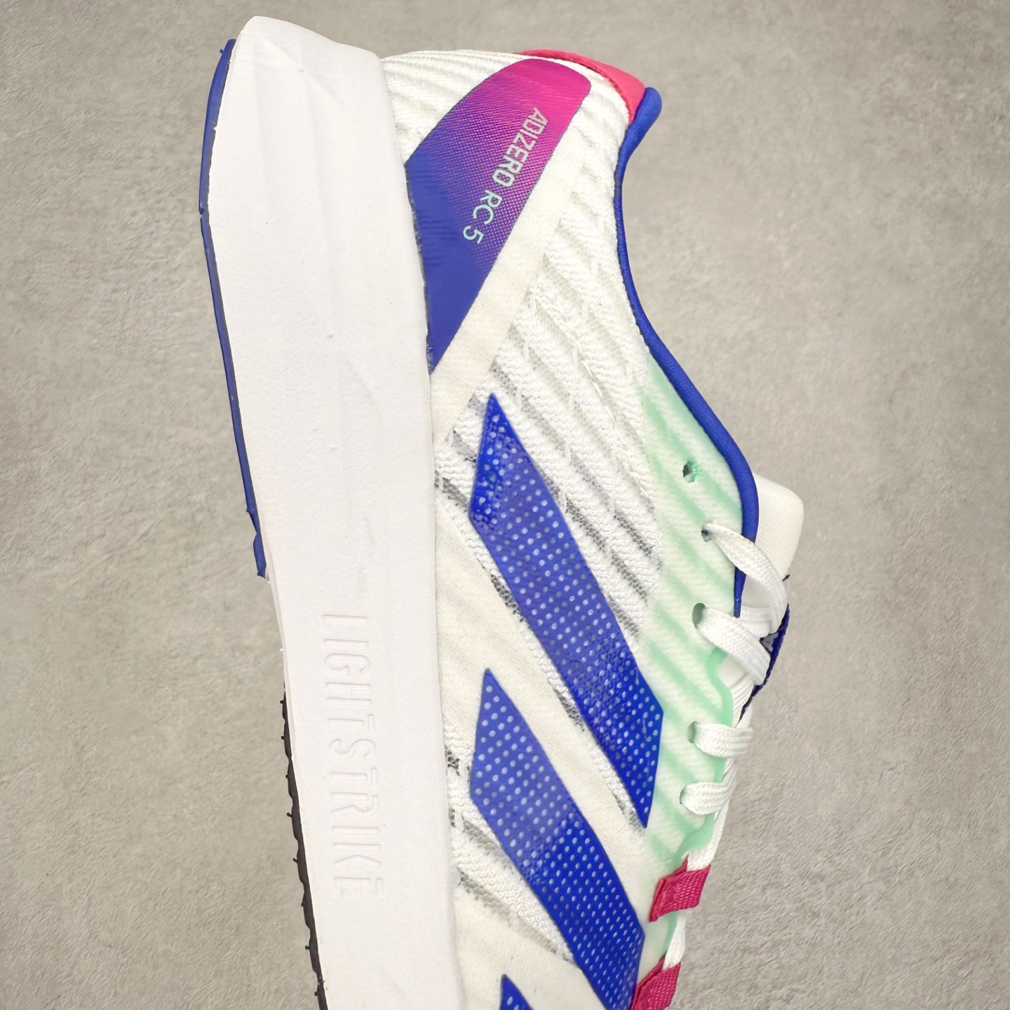 图片[6]-AD Adizero RC 5 舒适百搭织物减震耐磨轻便低帮训练跑步鞋 尺码：36 36.5 37.5 38 38.5 39 40 40.5 41 42 42.5 43 44 45-选品中心