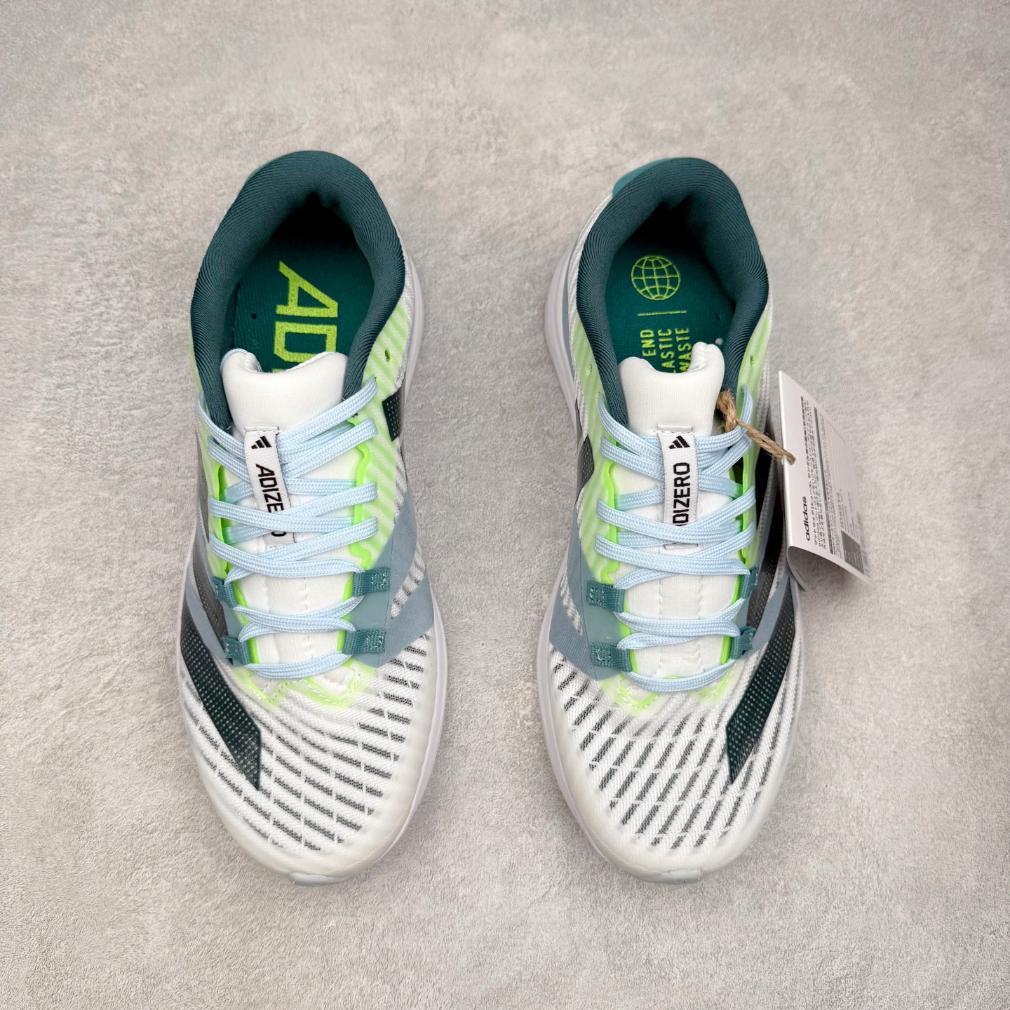 图片[2]-AD Adizero RC 5 舒适百搭织物减震耐磨轻便低帮训练跑步鞋 尺码：36 36.5 37.5 38 38.5 39 40 40.5 41 42 42.5 43 44 45-选品中心