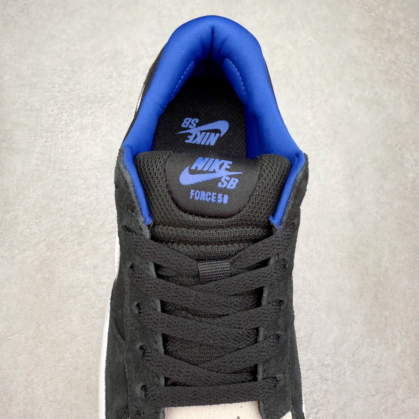 图片[5]-NK SB Force 58 空军58系列低帮休闲运动滑板板鞋 CZ2959-002 鞋面由帆布和麂皮拼接 层次感丰富 搭配硫化外底 耐磨耐穿 鞋舌及中底后跟处饰有SB Logo 表明鞋款身份 采用包边设计 经久耐穿 硫化结构则有效提升灵活性 穿上这款全新推出的创意力作 助你耀动街头 尺码：36 36.5 37.5 38 38.5 39 40 40.5 41 42 42.5 43 44 45-选品中心