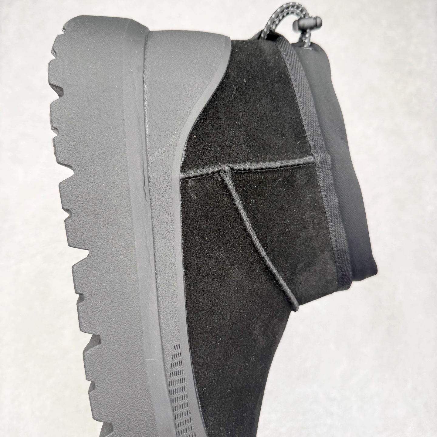 图片[6]-UGG 4196 M Tasman Weather Hybrid 塔斯曼混合系列中帮厚底轻量休闲运动鞋 UGG 2024秋冬新品 机能撞色王一博代言热门大爆款！包头套脚低帮 进口隆丰一级羊皮毛一体 代购专供品质 高弹Modern中底 外置防滑大底 套脚抽绳设计 穿脱十分方便 采用TPU模压定型翻毛皮鞋面材质#选用17毫米UGGPURE™ 植入式羊毛里衬与可拆卸的UGGPURE™ 植入式羊毛鞋垫#包头式EVA轻翼科技外底防滑,耐磨性和良好的弹性❗ 尺码：36/45-选品中心