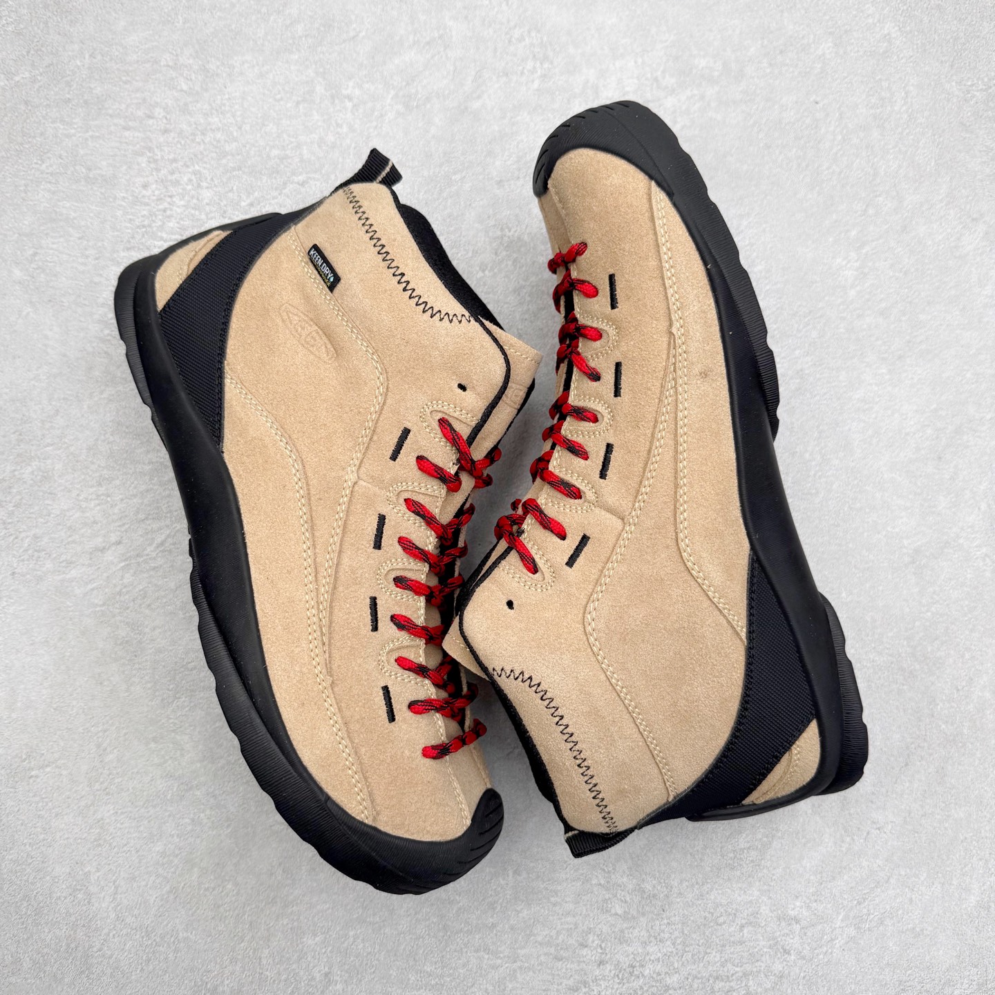 图片[3]-美国人气户外品牌-科恩Keen Jasper Rocks SP贾斯珀都市系列复古中帮系带户外风露营徒步登山运动训练鞋 原楦型开发纸版#中山原单货 极力推荐版本 日系街头复古风 可以暴走2W步的丑鞋第一眼丑萌丑萌 一上脚真香 平台代购专供 官网一致包装 原版鞋垫舒适度一级棒 回弹好 牛皮鞋身的包裹性hin好 透气舒适 徒步登山 citywalk选它准没错 鞋底足够软 回弹性不错 配送原版替换鞋带 多姿多彩 尺码：35-45-选品中心