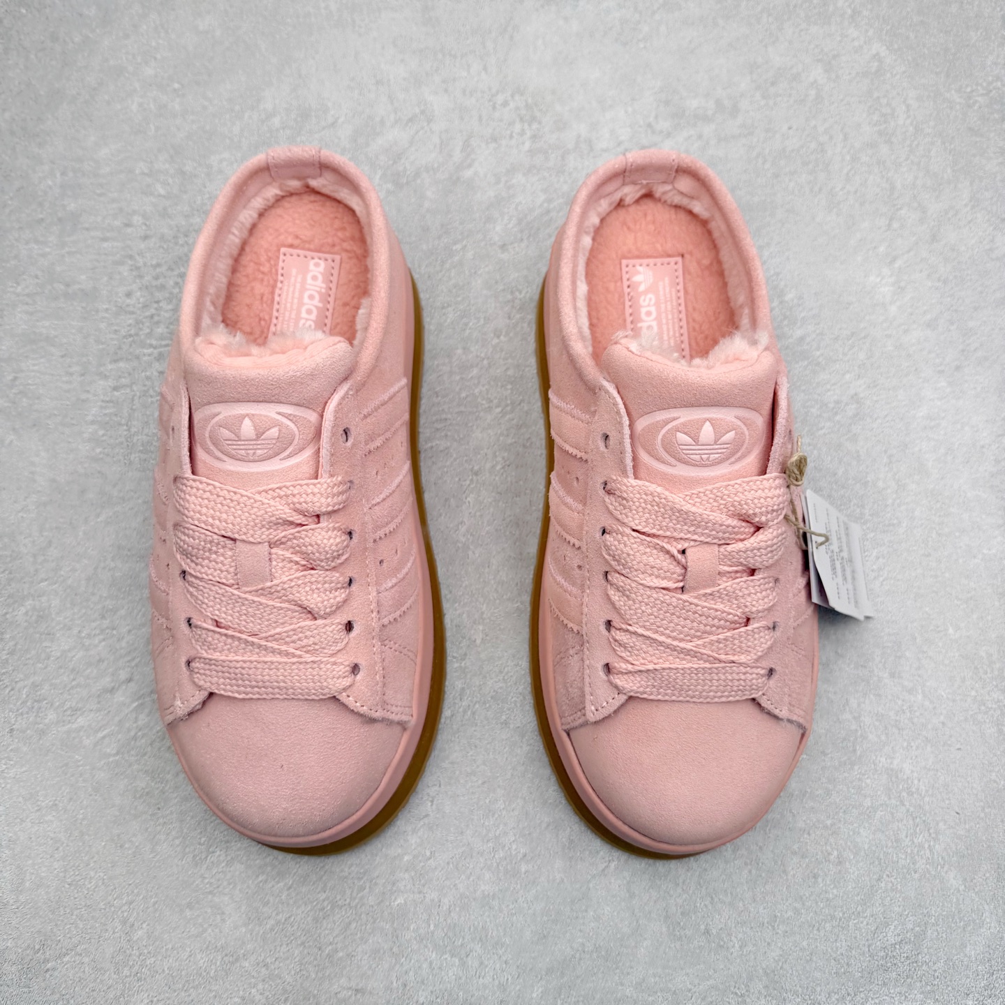 图片[2]-AD Originals CAMPUS 00S 面包鞋经典复古舒适包头拖鞋 实拍调校N版已经零色差零失真 百分百还原实物色彩所见即所得 不存在货不对板色差等低级问题 选购参考实物拍摄 不混卖不参货 只用心做好货严格选品 承诺混一赔十 尺码：36 36.5 37.5 38 38.5 39 40 40.5 41 42 42.5 43 44 44.5 45-选品中心