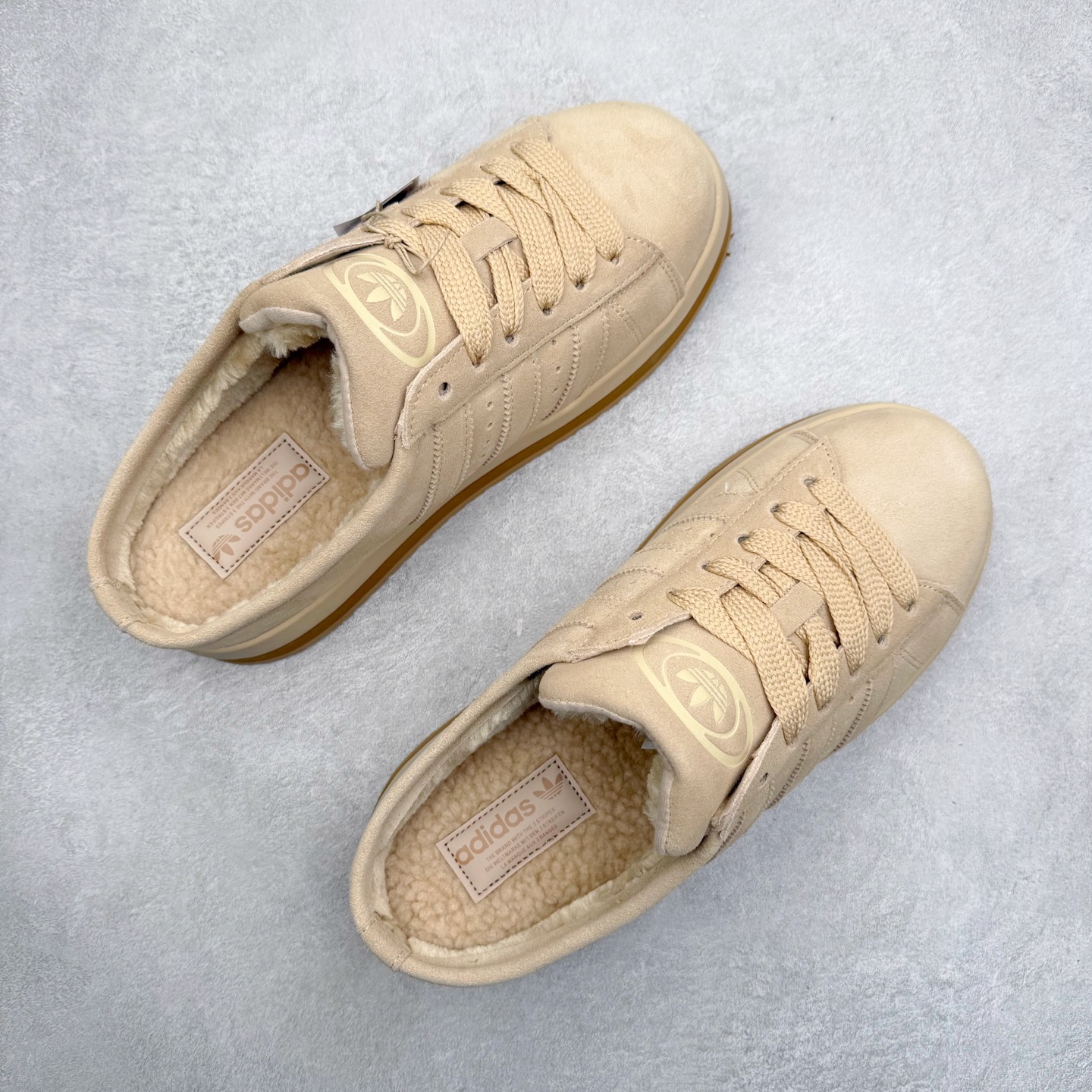 图片[3]-AD Originals CAMPUS 00S 面包鞋经典复古舒适包头拖鞋 实拍调校N版已经零色差零失真 百分百还原实物色彩所见即所得 不存在货不对板色差等低级问题 选购参考实物拍摄 不混卖不参货 只用心做好货严格选品 承诺混一赔十 尺码：36 36.5 37.5 38 38.5 39 40 40.5 41 42 42.5 43 44 44.5 45-选品中心