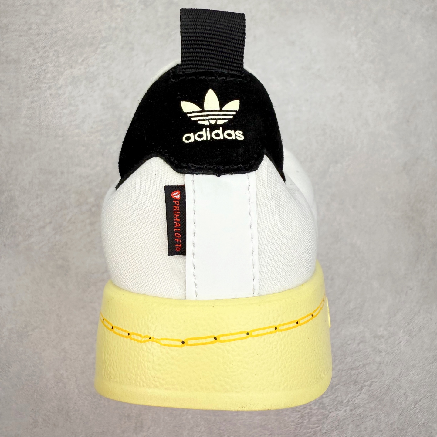 图片[8]-AD Originals Puffylette 一脚蹬袜套防水保暖面包鞋运动鞋 鞋面采用带有柔软内衬的编织材质制成 搭配鞋头显眼的 Three Stripes 图样 鞋跟与鞋垫亦有 Trefoil Logo 往下延伸则是搭载带有品牌标志的中底和橡胶外底 Originals Puffylette 首发配色为黑白主题配色 全新套穿式鞋款 Puffylette 释出 有柔软内衬的编织材质制成 搭配鞋头显眼的 Three Stripes 图样 尺码：28 29 30 31 32 33 34 35 36 37 38 39 40 41 42 43 44 45-选品中心