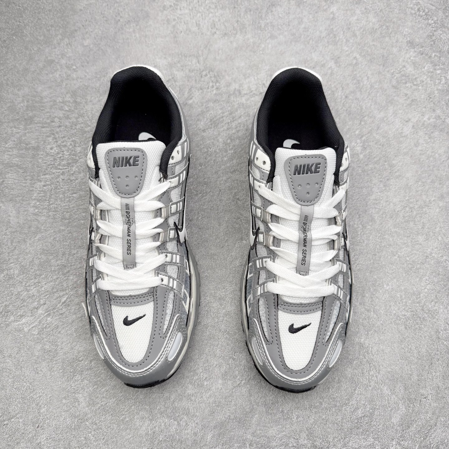 图片[2]-NK P-6000 系列低帮复古老爹风休闲运动舒适慢跑鞋 IH4465-095 融合 Pegasus 过往运动鞋设计 助力 21 世纪早期跑步运动跃升时尚新高度 采用透气网眼布、运动风格线条和耐穿覆面 兼具吸睛外观和舒适感受 中底泡绵以田径赛道为灵感 打造厚实设计 缔造出众缓震性能 尺码：36 36.5 37.5 38 38.5 39 40 40.5 41 42 42.5 43 44 44.5 45-选品中心