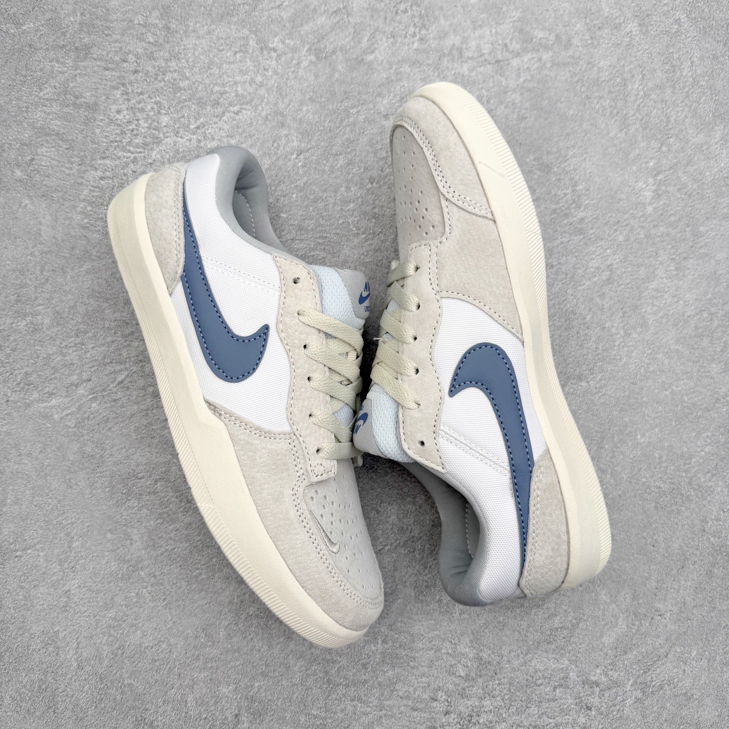 图片[3]-NK SB Force 58 空军58系列低帮休闲运动滑板板鞋 鞋面由帆布和麂皮拼接 层次感丰富 搭配硫化外底 耐磨耐穿 鞋舌及中底后跟处饰有SB Logo 表明鞋款身份 采用包边设计 经久耐穿 硫化结构则有效提升灵活性 穿上这款全新推出的创意力作 助你耀动街头 尺码：36 36.5 37.5 38 38.5 39 40 40.5 41 42 42.5 43 44 45-选品中心