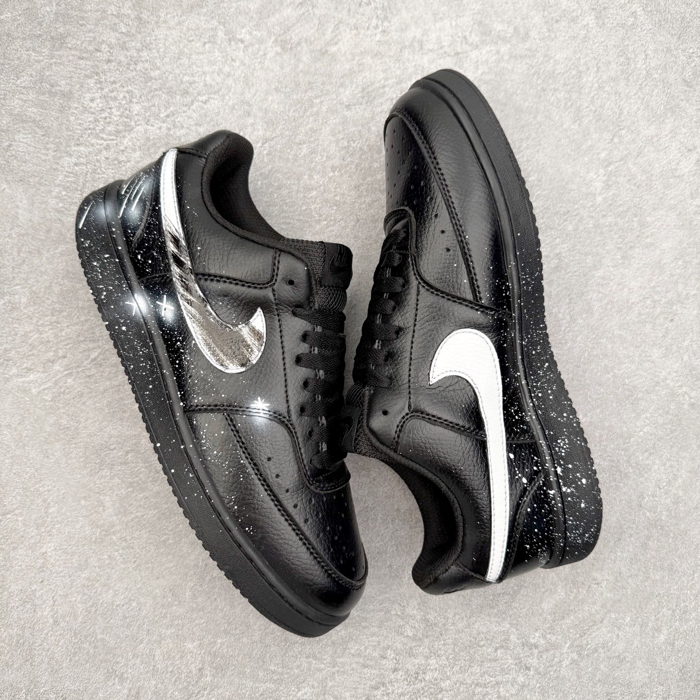 图片[3]-NK Court Vision 1 Low低帮板鞋运动鞋休闲鞋 折边针车 工艺难度大 原楦头原纸板 原装鞋盒 定制五金配件 内置全掌气垫 原厂鞋底 尺码：36 36.5 37.5 38 38.5 39 40 40.5 41 42 42.5 43 44 44.5 45-选品中心