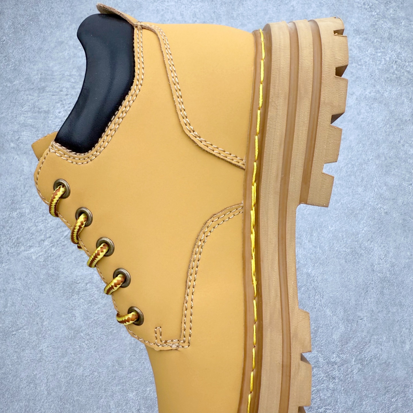 图片[7]-＃福利特价 Timberland添柏岚/天伯伦户外中帮休闲大黄靴系列 广东大厂品质 原盒原包装 面料采用意大利🇮🇹顶级磨砂细纹牛皮 搭配防臭防腐真皮乳胶鞋垫 给您完美的穿着体验 质量考究耐穿 型男必备 专治不帅 高品质脚感一流 尺码：38 39 40 41 42 43 44（皮鞋码）-选品中心