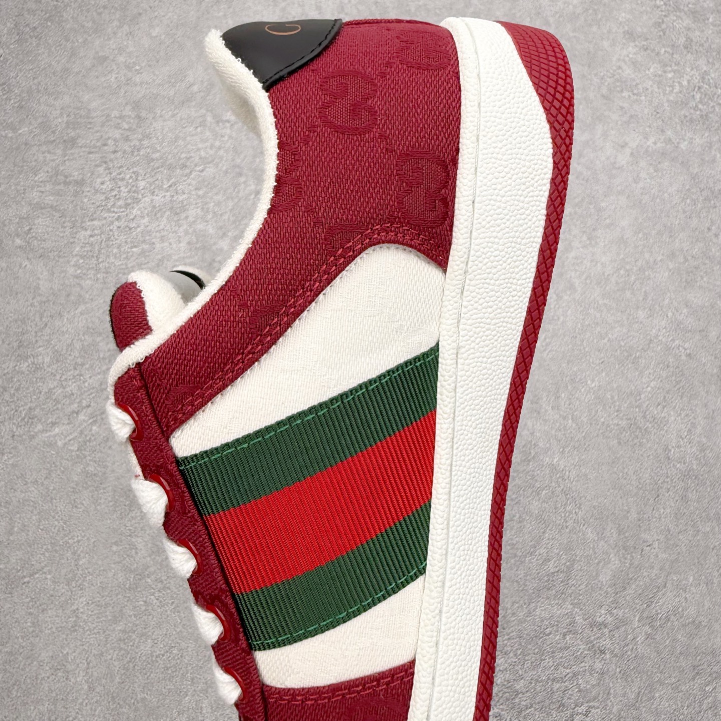 图片[7]-＃纯原福利 Gucci 古驰 Screener 运动休闲时装奢侈品系列 GG珐琅扣 擦脏做旧小脏鞋 高端零售海淘商家混卖版本 东莞纯原品质 原鞋对照工艺生产 原厂一致色泽度玛瑙珐琅GG扣 原版一致鞋舌鞋带处擦脏工艺 全套原版包装外盒配件 意大利进口磨砂头层牛皮 后跟原版一致哑光丝印烫金字体 全网独家复刻细节 ）同源出厂真丝绸防尘鞋套袋 原装雪梨形超软沙绒纸团，工艺无缝细空胶技术，原版一致私模开发大底 尺码：35 36 37 38 39 40 41 42 43 44 45-选品中心