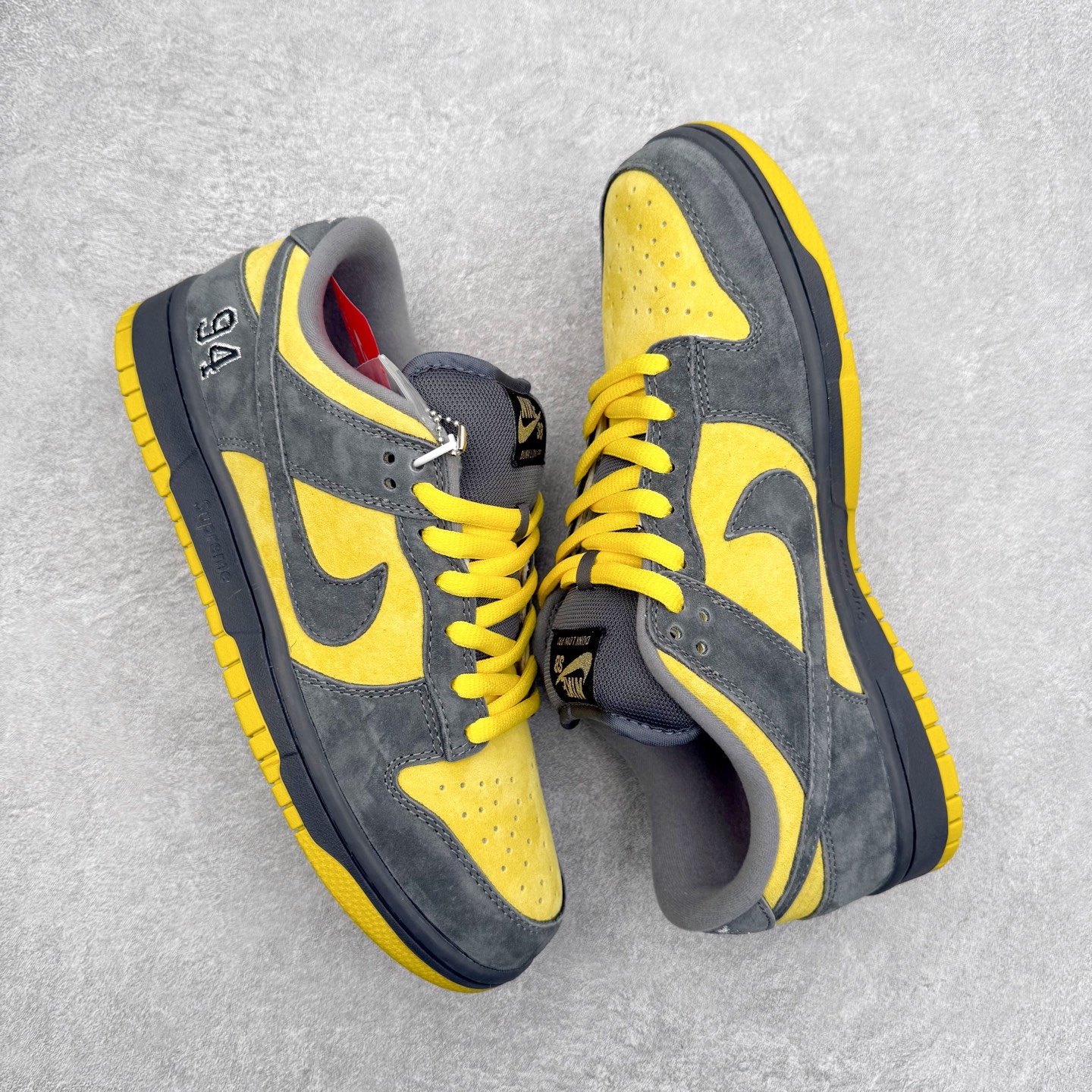 图片[3]-＃F版 NK SB Dunk Low HQ8487-300 极限压缩利润空间 超乎所想的高性价比 用料绝不含糊 原盒原配 正确耐磨橡胶大底 超高清洁度 全鞋零毛边皮料切割 全套原楦原模倾力打造完美版型 尺码：36 36.5 37.5 38 38.5 39 40 40.5 41 42 42.5 43 44 44.5 45 46 47.5-选品中心