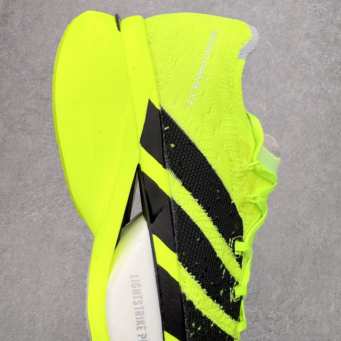 图片[6]-AD Adizero Prime X 3.0 舒适防滑耐磨 低帮 休闲长跑短跑跑步鞋 男女同款 实拍调校N版已经零色差零失真 百分百还原实物色彩所见即所得 不存在货不对板色差等低级问题 选购参考实物拍摄 不混卖不参货 只用心做好货严格选品 承诺混一赔十 尺码：36 36.5 37.5 38 38.5 39 40 40.5 41 42 42.5 43 44 44.5 45-选品中心