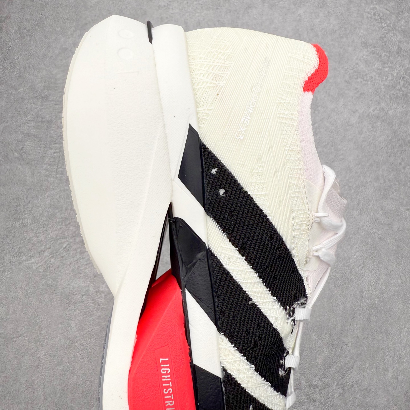 图片[6]-AD Adizero Prime X 3.0 舒适防滑耐磨 低帮 休闲长跑短跑跑步鞋 男女同款 实拍调校N版已经零色差零失真 百分百还原实物色彩所见即所得 不存在货不对板色差等低级问题 选购参考实物拍摄 不混卖不参货 只用心做好货严格选品 承诺混一赔十 尺码：36 36.5 37.5 38 38.5 39 40 40.5 41 42 42.5 43 44 44.5 45-选品中心