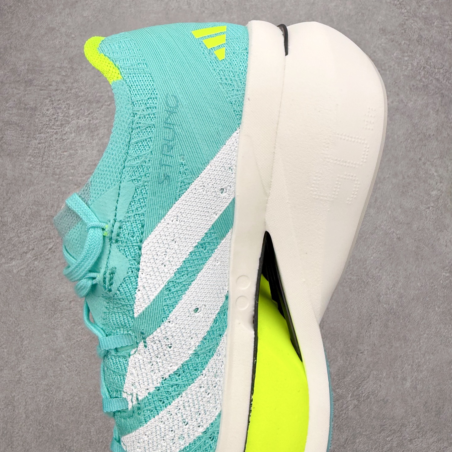 图片[7]-AD Adizero Prime X 3.0 舒适防滑耐磨 低帮 休闲长跑短跑跑步鞋 男女同款 实拍调校N版已经零色差零失真 百分百还原实物色彩所见即所得 不存在货不对板色差等低级问题 选购参考实物拍摄 不混卖不参货 只用心做好货严格选品 承诺混一赔十 尺码：36 36.5 37.5 38 38.5 39 40 40.5 41 42 42.5 43 44 44.5 45-选品中心