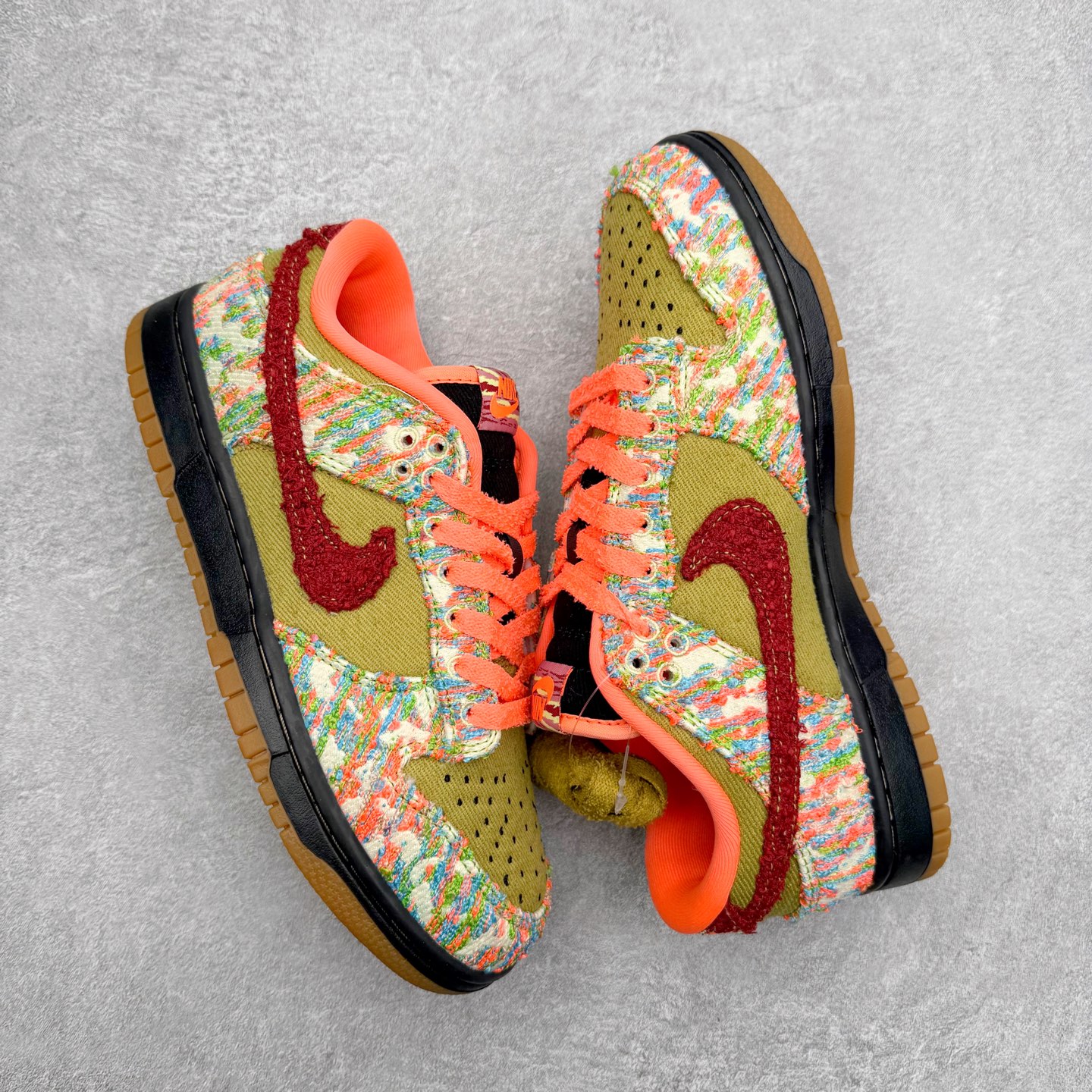 图片[3]-＃F版 NK Dunk Low IB2263-300 极限压缩利润空间 超乎所想的高性价比 用料绝不含糊 原盒原配 正确耐磨橡胶大底 超高清洁度 全鞋零毛边皮料切割 全套原楦原模倾力打造完美版型 尺码：36 36.5 37.5 38 38.5 39 40 40.5 41 42 42.5 43 44 44.5 45 46 47.5-选品中心