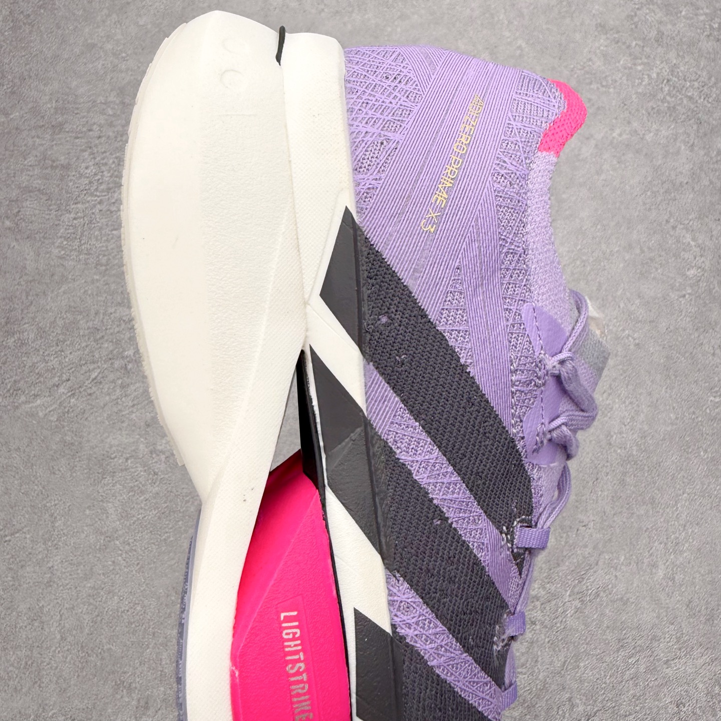 图片[6]-AD Adizero Prime X 3.0 舒适防滑耐磨 低帮 休闲长跑短跑跑步鞋 男女同款 实拍调校N版已经零色差零失真 百分百还原实物色彩所见即所得 不存在货不对板色差等低级问题 选购参考实物拍摄 不混卖不参货 只用心做好货严格选品 承诺混一赔十 尺码：36 36.5 37.5 38 38.5 39 40 40.5 41 42 42.5 43 44 44.5 45-选品中心