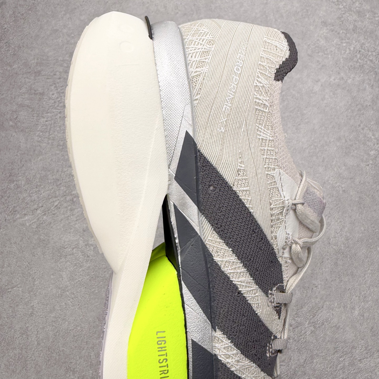 图片[6]-AD Adizero Prime X 3.0 舒适防滑耐磨 低帮 休闲长跑短跑跑步鞋 男女同款 实拍调校N版已经零色差零失真 百分百还原实物色彩所见即所得 不存在货不对板色差等低级问题 选购参考实物拍摄 不混卖不参货 只用心做好货严格选品 承诺混一赔十 尺码：36 36.5 37.5 38 38.5 39 40 40.5 41 42 42.5 43 44 44.5 45-选品中心