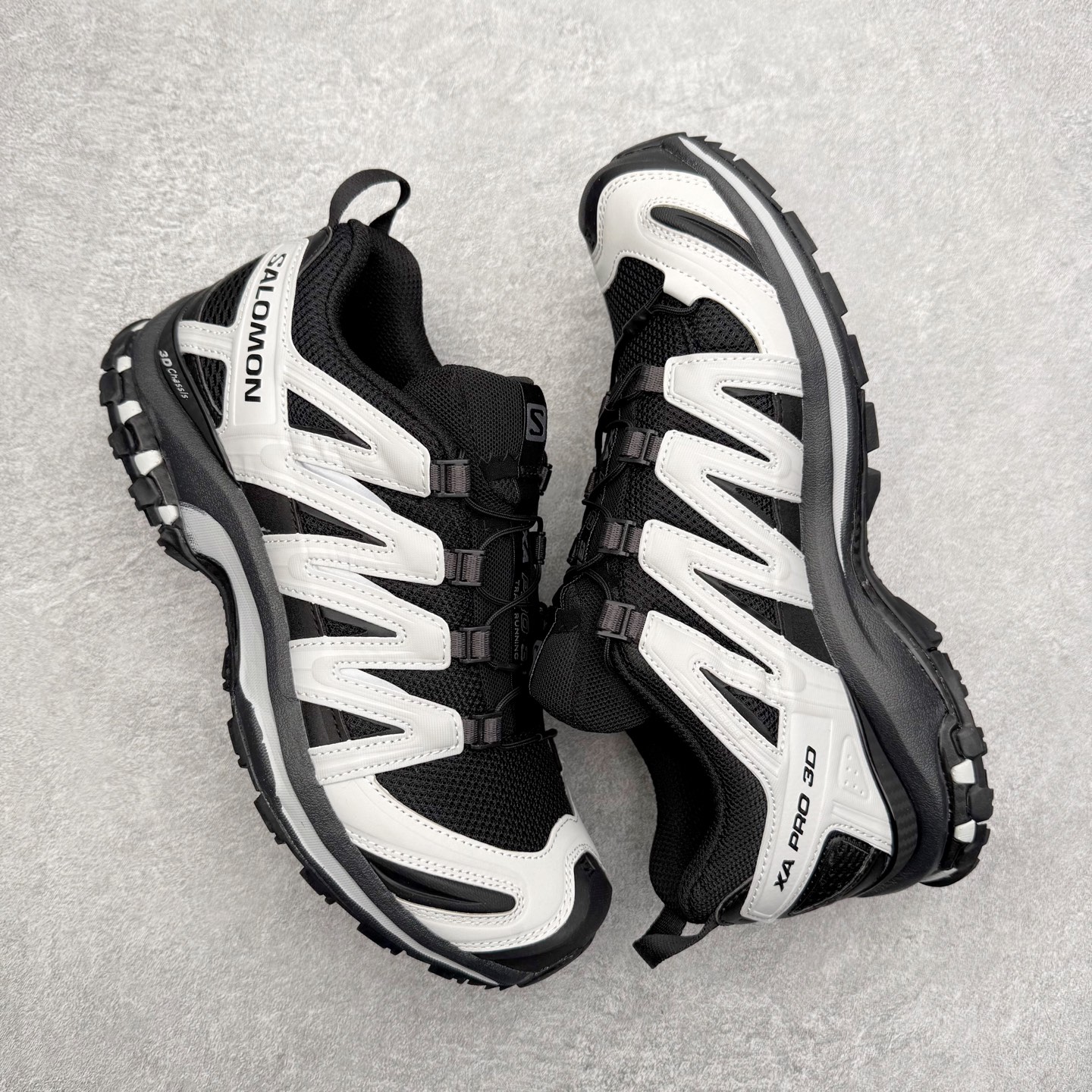 图片[3]-＃C版 SALOMON XA Pro 3D ADV 萨洛蒙潮流越野机能户外功能鞋 纯原外贸平台特供订单 耗时半年巨作 全套原纸板楦头开发 原厂特供网布配套加持 确保原汁原味 完美呈现版型 原档数据独家私模五层组合大底 原装Ortholite轻量化鞋垫 中底布带钢印编号 原厂TPU锁扣 进口港宝加持 后跟自然饱满 还原公司包裹性 鞋面采用SENSIFT贴合技术 全方位贴合包裹脚型 鞋跟部鞋底牵引设计 提供强大的抓地性能 更适应野外崎岖不平的道路 其3D ADVANCED CHASSIS底盘 材料轻量大化 钉齿设计更具稳定性 防护性 鞋底易磨损区运用CONTAGRIP高耐磨材料 应对城市硬质路面长距离跑考验 尺码：36 36.5 37.5 38 38.5 39 40 40.5 41 42 42.5 43 44 44.5 45-选品中心