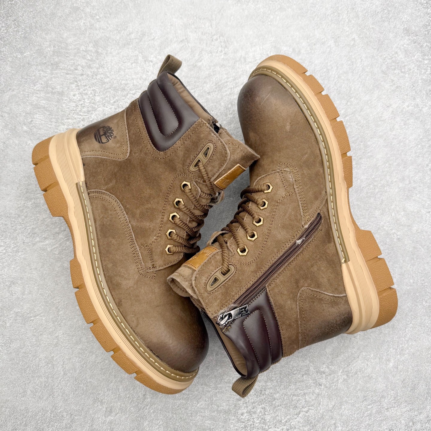 图片[3]-Timberland添柏岚/天伯伦户外中帮休闲大黄靴系列 广东大厂品质 原盒原包装 面料采用意大利🇮🇹顶级磨砂细纹牛皮 搭配防臭防腐真皮乳胶鞋垫 给您完美的穿着体验 质量考究耐穿 型男必备 专治不帅 高品质脚感一流 尺码：38 39 40 41 42 43 44（皮鞋码）-选品中心