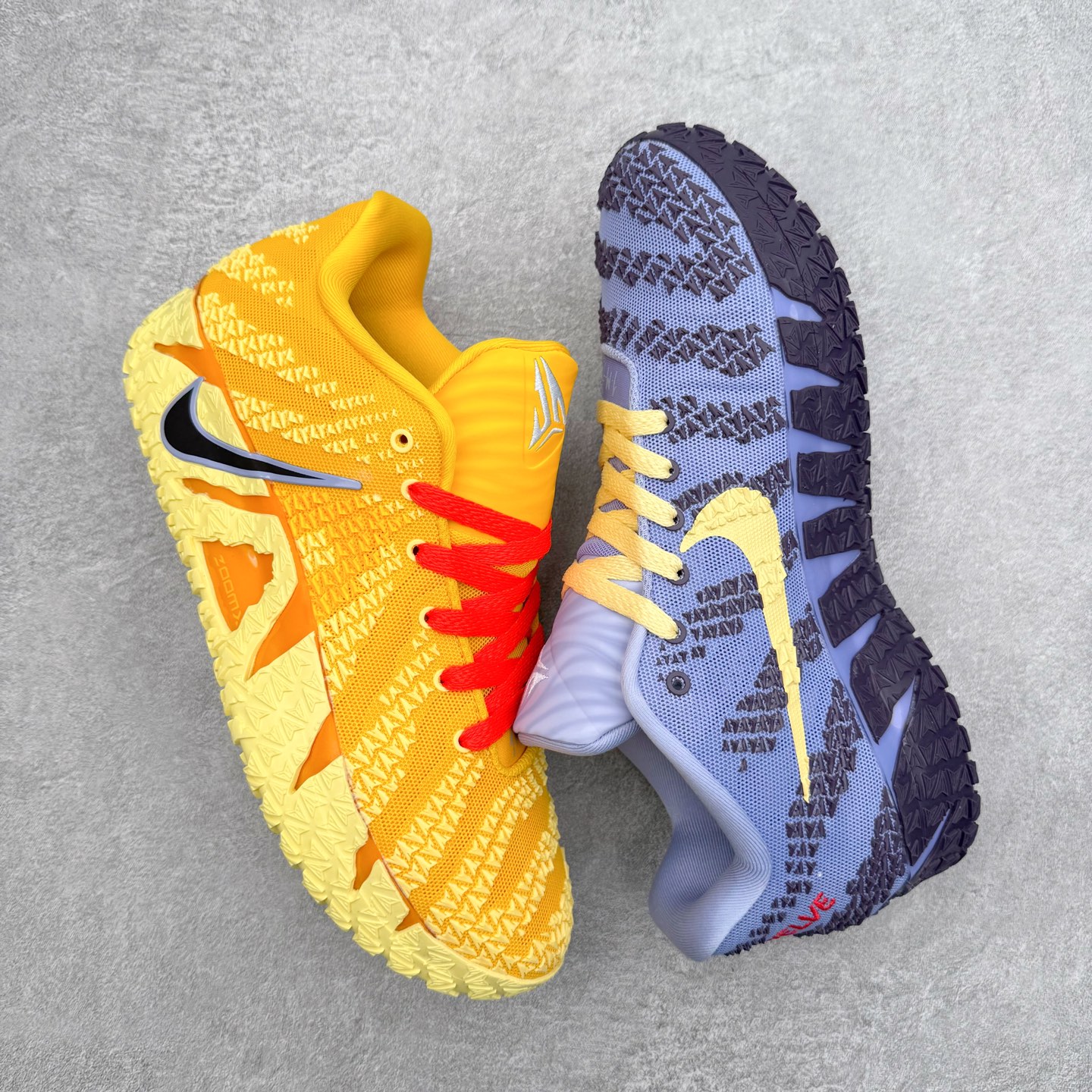 图片[3]-NK JA3 EP 莫兰特三代低帮篮球鞋 以鲜艳明亮的色调脱颖而出。鞋舌上醒目地展示着 “ JA ” 标志，而后跟上的 “ 12 ：AM ” 则以独特的设计呈现。鞋头和鞋舌采用透气运动网布制成，确保舒适耐用。在第一款鞋型的基础上进行了重大升级，采用更为挺拔的鞋口设计，为脚踝带来更佳的包裹与支撑感。侧面独特波纹纹理细节，打破了单调，赋予鞋子灵动与活力的视觉体验。中底部分巧妙借鉴了科比 5 的经典元素，融入斑点细节，增强了整体美学吸引力。实拍调校N版已经零色差零失真 百分百还原实物色彩所见即所得 不存在货不对板色差等低级问题 选购参考实物拍摄 不混卖不参货 只用心做好货严格选品 承诺混一赔十 尺码：40 40.5 41 42 42.5 43 44 44.5 45 46-选品中心