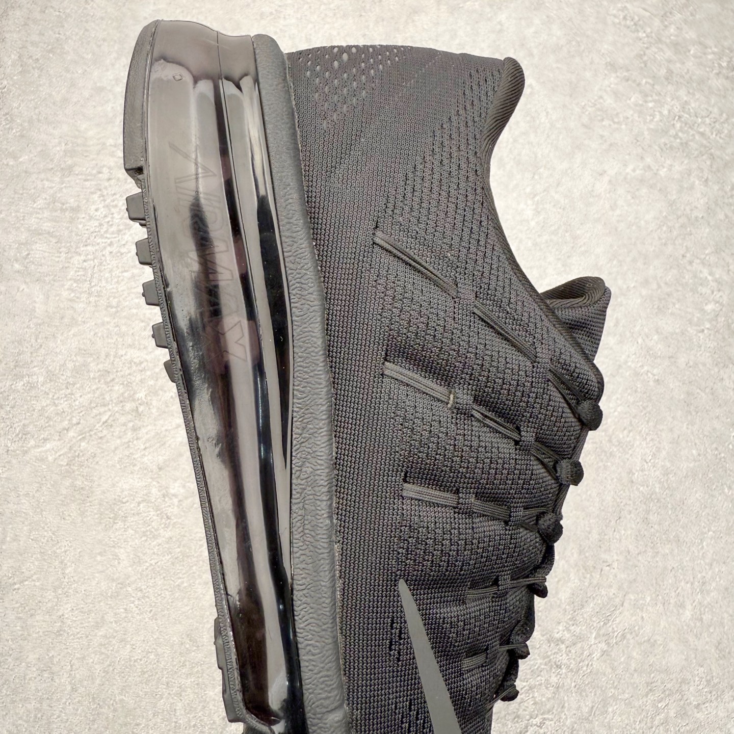 图片[6]-＃TG纯原 NK Air Max 2016 网面全掌气垫休闲运动百搭慢跑鞋 806771-009 原档案数据开发纸版楦型#原厂欧索莱海绵去味鞋垫#超轻薄EVA拉帮中底材质#正确原厂钢印#全掌真Air缓震气垫大底❗实拍调校N版已经零色差零失真 百分百还原实物色彩所见即所得 不存在货不对板色差等低级问题 选购参考实物拍摄 不混卖不参货 只用心做好货严格选品 承诺混一赔十 尺码：36 36.5 37.5 38 38.5 39 40 40.5 41 42 42.5 43 44 44.5 45-选品中心