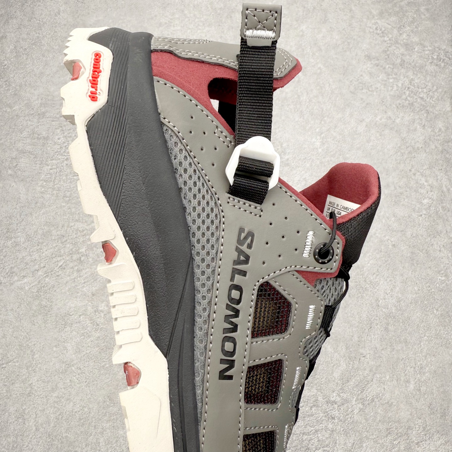 图片[6]-SALOMON萨洛蒙 Techamphibian 5 圆头舒适 透气速干抓地溯溪鞋 男女同款 SALOMON诞生于1947年的法国阿尔卑斯山区，全球知名的户外运动品牌。一直致力于推动滑雪、越野跑等山地运动的发展及产品的进步。其产品设计致力于追求创新和发掘产品的性能极限，帮助喜欢自由的人在山地间不断挑战自我。实拍调校N版已经零色差零失真 百分百还原实物色彩所见即所得 不存在货不对板色差等低级问题 选购参考实物拍摄 不混卖不参货 只用心做好货严格选品 承诺混一赔十 尺码：36 36.5 37.5 38 38.5 39 40 40.5 41 42 42.5 43 44 44.5 45-选品中心