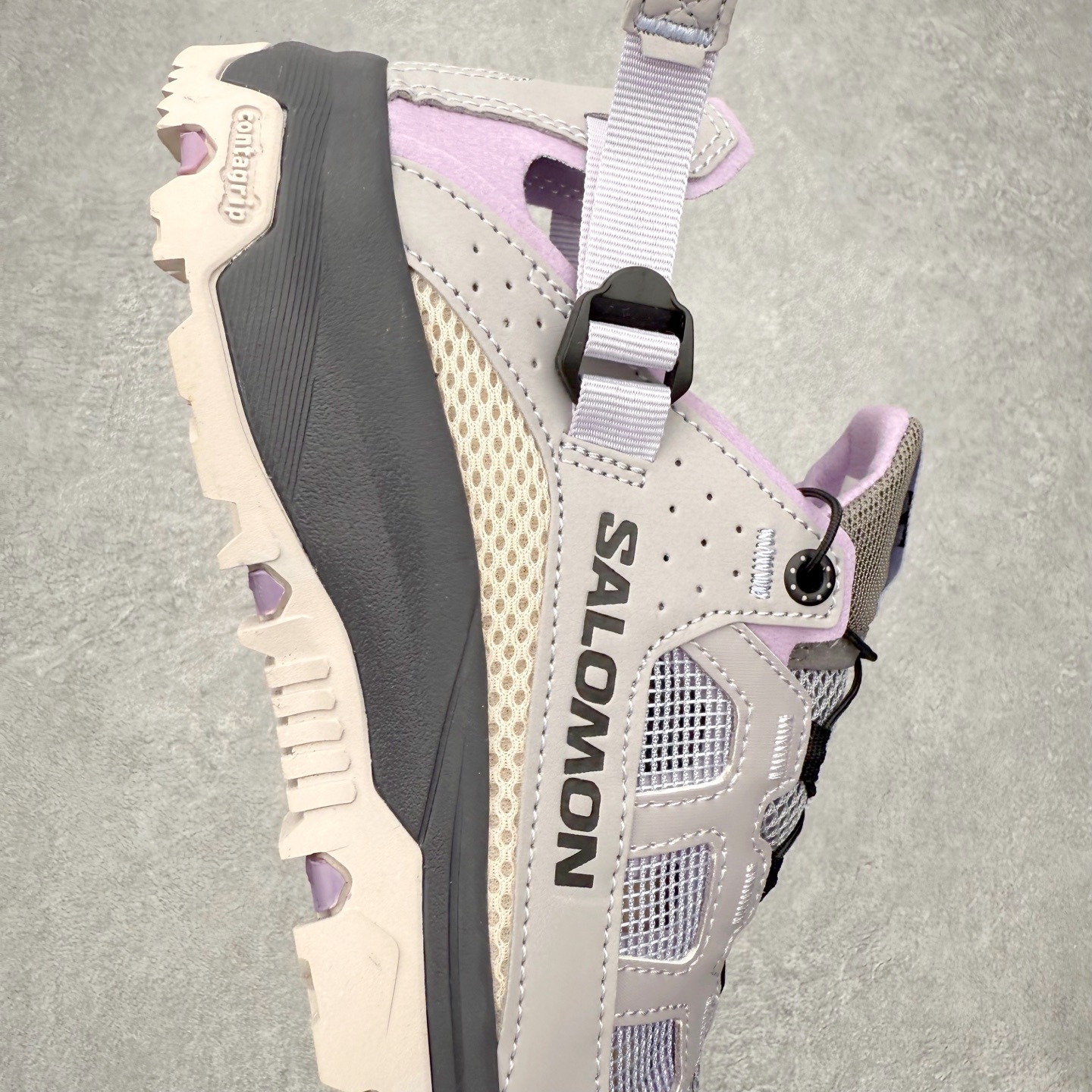 图片[6]-SALOMON萨洛蒙 Techamphibian 5 圆头舒适 透气速干抓地溯溪鞋 男女同款 SALOMON诞生于1947年的法国阿尔卑斯山区，全球知名的户外运动品牌。一直致力于推动滑雪、越野跑等山地运动的发展及产品的进步。其产品设计致力于追求创新和发掘产品的性能极限，帮助喜欢自由的人在山地间不断挑战自我。实拍调校N版已经零色差零失真 百分百还原实物色彩所见即所得 不存在货不对板色差等低级问题 选购参考实物拍摄 不混卖不参货 只用心做好货严格选品 承诺混一赔十 尺码：36 36.5 37.5 38 38.5 39 40 40.5 41 42 42.5 43 44 44.5 45-选品中心