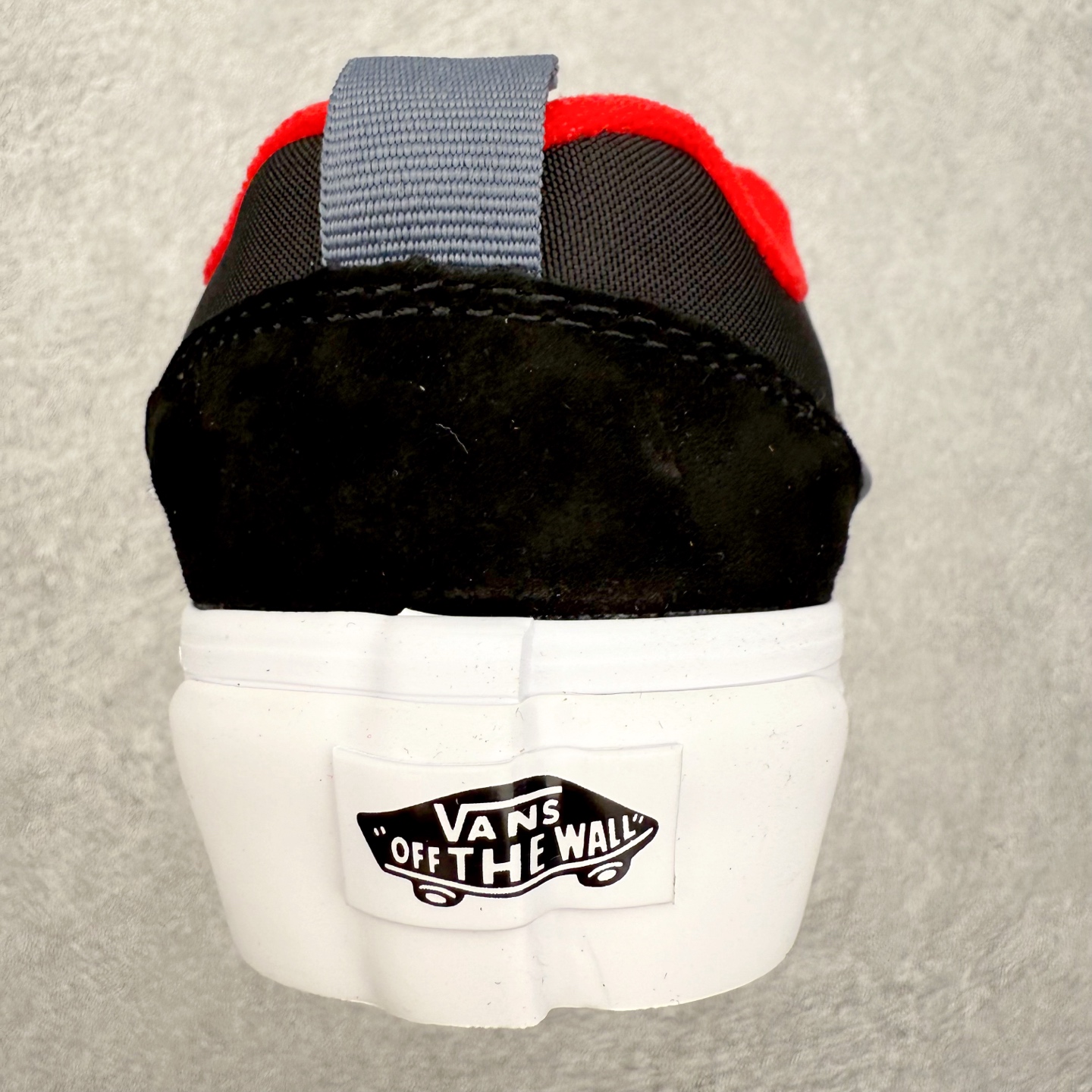 图片[8]-Vans Knu Skool Cordura 黑红 官方新款 复古休闲胖胖面包鞋 肥胖版大LOGO原版全皮猪八面料 货号：VN000D22DE2 尺码：35 36 36.5 37 38 38.5 39 40 40.5 41 42 42.5 43 44 工艺：硫化1：1（重量1：1、真标、原钢印、材质标、鞋型标、合格证）-选品中心