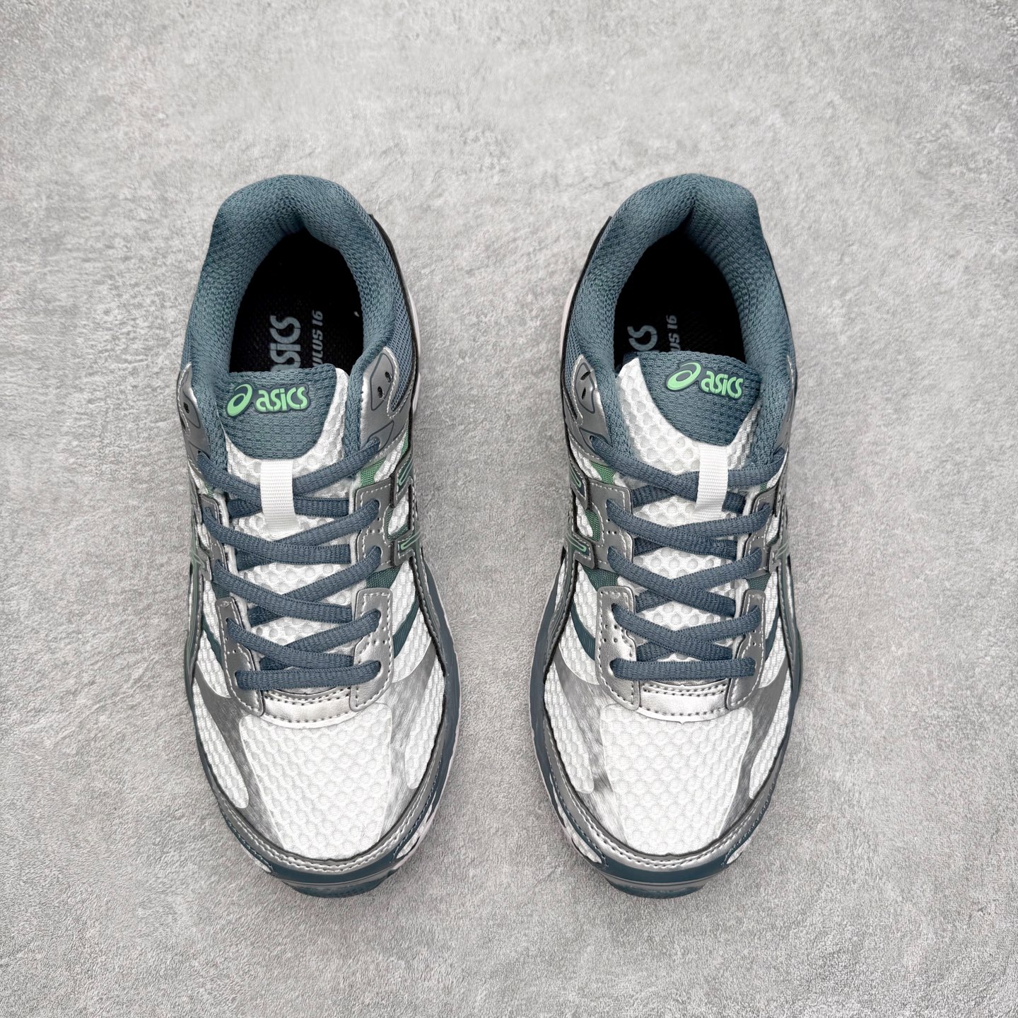 图片[2]-Asics Gel-Cumulus 16 亚瑟士防滑耐磨休闲运动鞋采用双层提花网面设计 提高包裹性和透气性 后跟搭载稳定系统科技T-GEL提升整体支撑力和结构感 减少对身体带来的冲击负荷 创新中底至轻回弹 尺码：36 37 37.5 38 39 39.5 40 40.5 41.5 42 42.5 43.5 44 44.5 45-选品中心