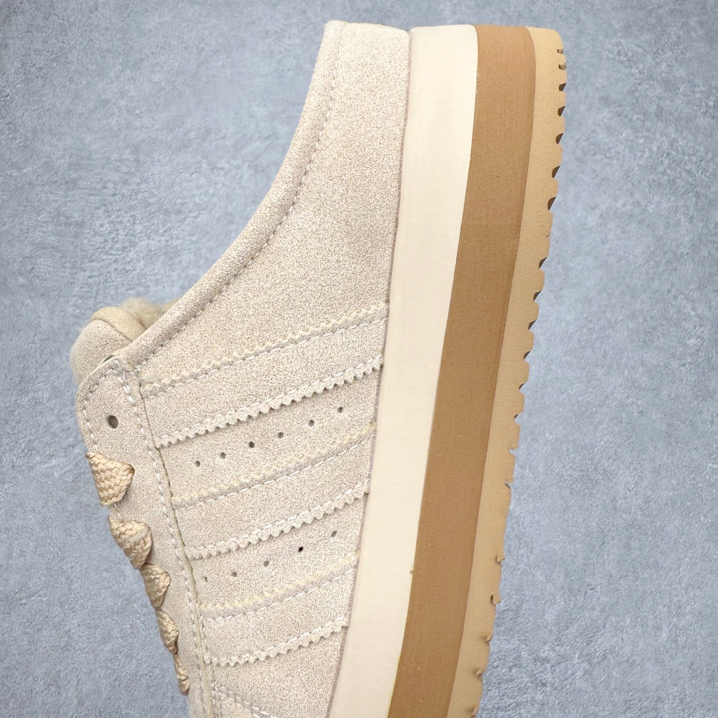 图片[7]-AD Originals CAMPUS 00S 面包鞋经典复古舒适包头拖鞋 实拍调校N版已经零色差零失真 百分百还原实物色彩所见即所得 不存在货不对板色差等低级问题 选购参考实物拍摄 不混卖不参货 只用心做好货严格选品 承诺混一赔十 尺码：36 36.5 37.5 38 38.5 39 40 40.5 41 42 42.5 43 44 44.5 45-选品中心