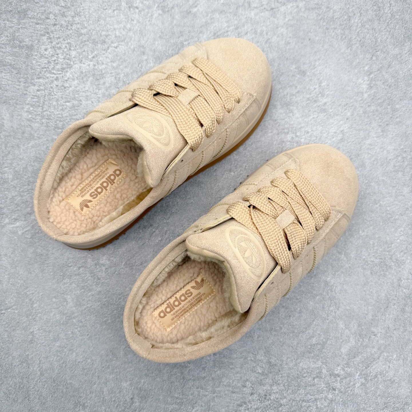 图片[3]-AD Originals CAMPUS 00S 面包鞋经典复古舒适包头拖鞋 实拍调校N版已经零色差零失真 百分百还原实物色彩所见即所得 不存在货不对板色差等低级问题 选购参考实物拍摄 不混卖不参货 只用心做好货严格选品 承诺混一赔十 尺码：36 36.5 37.5 38 38.5 39 40 40.5 41 42 42.5 43 44 44.5 45-选品中心