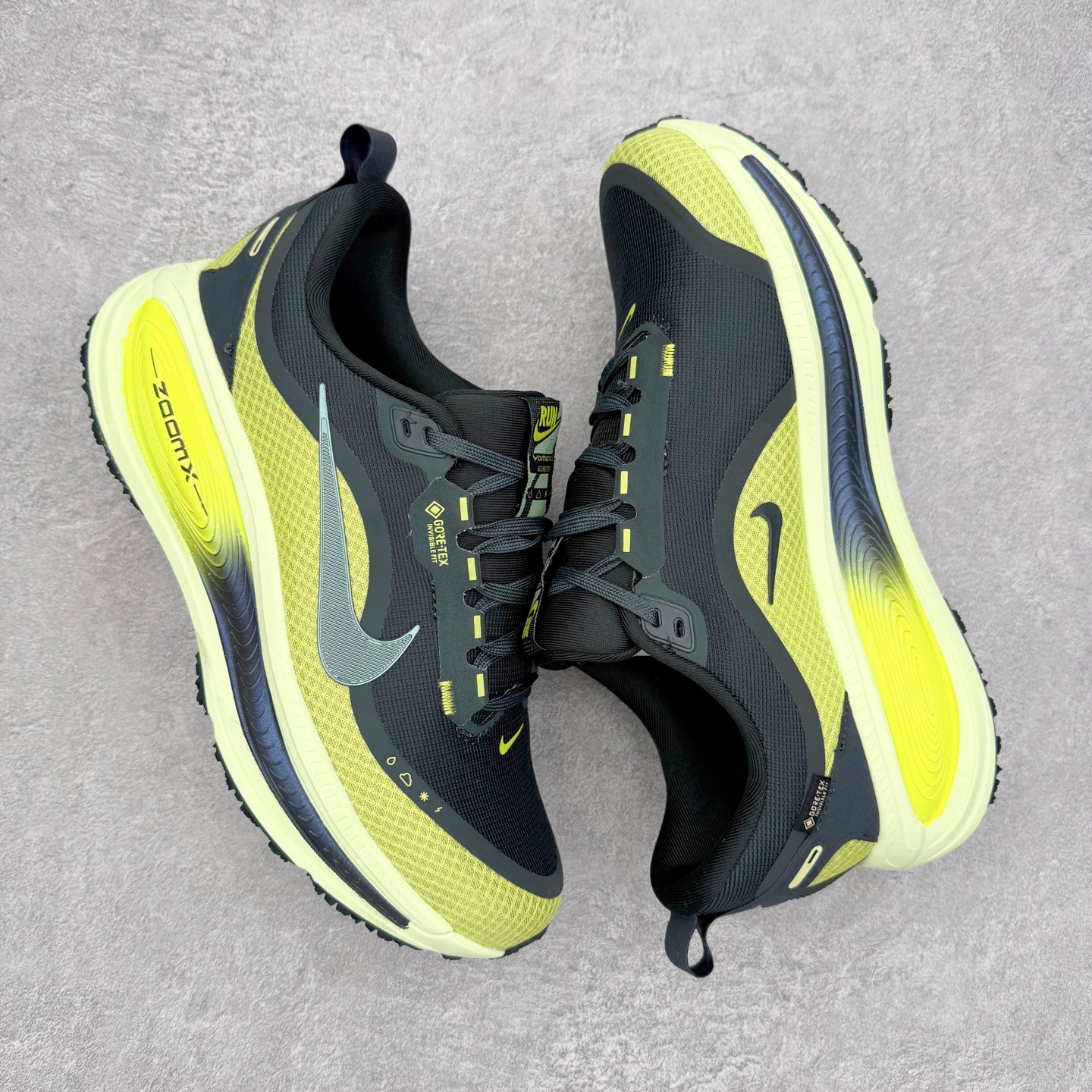 图片[3]-NK Vomero 18 GTX 时尚舒适 网布防滑耐磨 低帮跑步鞋 实拍调校N版已经零色差零失真 百分百还原实物色彩所见即所得 不存在货不对板色差等低级问题 选购参考实物拍摄 不混卖不参货 只用心做好货严格选品 承诺混一赔十 尺码：36 36.5 37.5 38 38.5 39 40 40.5 41 42 42.5 43 44 44.5 45-选品中心