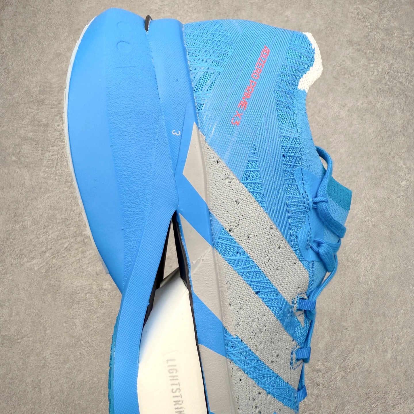 图片[6]-AD Adizero Prime X 3.0 舒适防滑耐磨 低帮 休闲长跑短跑跑步鞋 男女同款 实拍调校N版已经零色差零失真 百分百还原实物色彩所见即所得 不存在货不对板色差等低级问题 选购参考实物拍摄 不混卖不参货 只用心做好货严格选品 承诺混一赔十 尺码：36 36.5 37.5 38 38.5 39 40 40.5 41 42 42.5 43 44 44.5 45-选品中心