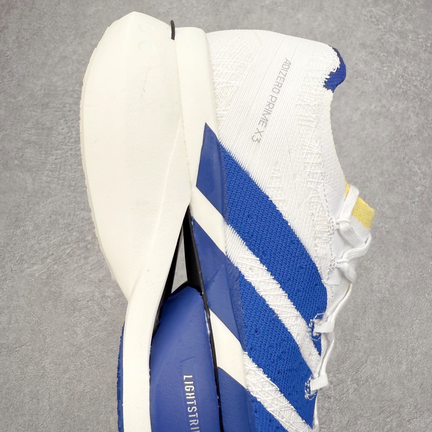 图片[6]-AD Adizero Prime X 3.0 舒适防滑耐磨 低帮 休闲长跑短跑跑步鞋 男女同款 实拍调校N版已经零色差零失真 百分百还原实物色彩所见即所得 不存在货不对板色差等低级问题 选购参考实物拍摄 不混卖不参货 只用心做好货严格选品 承诺混一赔十 尺码：36 36.5 37.5 38 38.5 39 40 40.5 41 42 42.5 43 44 44.5 45-选品中心