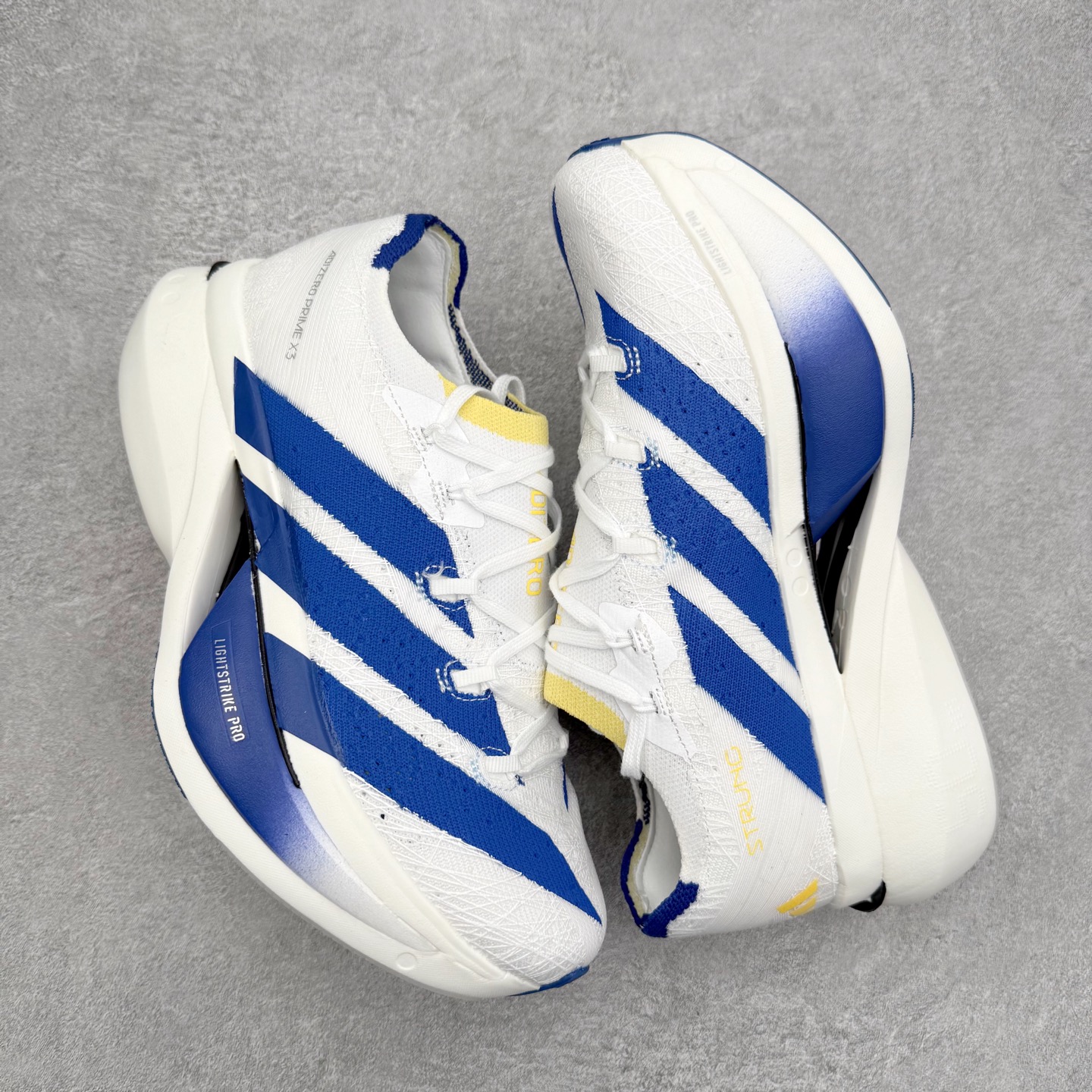 图片[3]-AD Adizero Prime X 3.0 舒适防滑耐磨 低帮 休闲长跑短跑跑步鞋 男女同款 实拍调校N版已经零色差零失真 百分百还原实物色彩所见即所得 不存在货不对板色差等低级问题 选购参考实物拍摄 不混卖不参货 只用心做好货严格选品 承诺混一赔十 尺码：36 36.5 37.5 38 38.5 39 40 40.5 41 42 42.5 43 44 44.5 45-选品中心