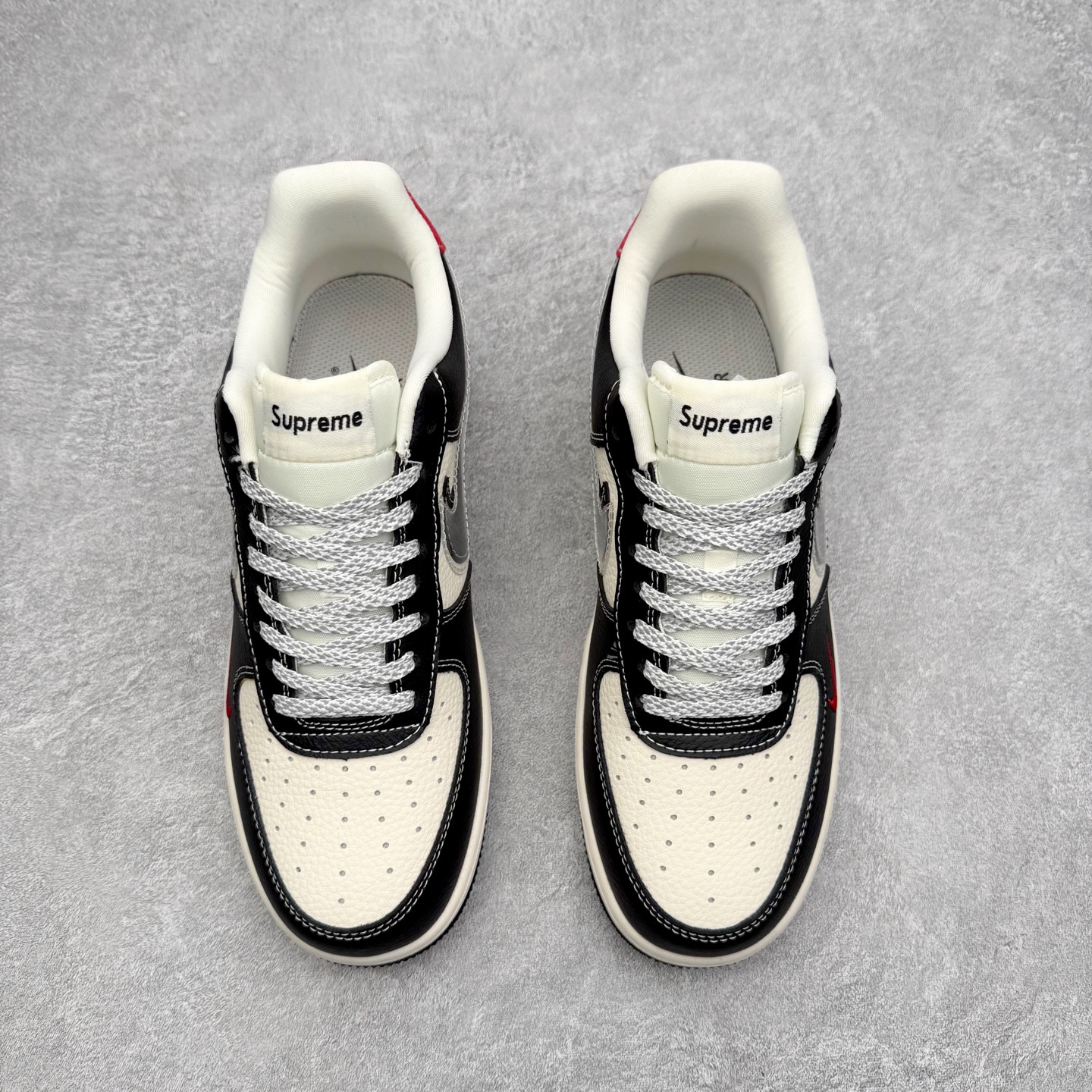 图片[2]-NK Air Force 1´07 Low 空军一号低帮百搭休闲运动板鞋 DF0188-106 柔软、弹性十足的缓震性能和出色的中底设计 横跨复古与现代的外型结合 造就出风靡全球 三十多年的Force 1 直到今天还深受青睐 实拍调校N版已经零色差零失真 百分百还原实物色彩所见即所得 不存在货不对板色差等低级问题 选购参考实物拍摄 不混卖不参货 只用心做好货严格选品 承诺混一赔十 尺码：36 36.5 37.5 38 38.5 39 40 40.5 41 42 42.5 43 44 44.5 45-选品中心