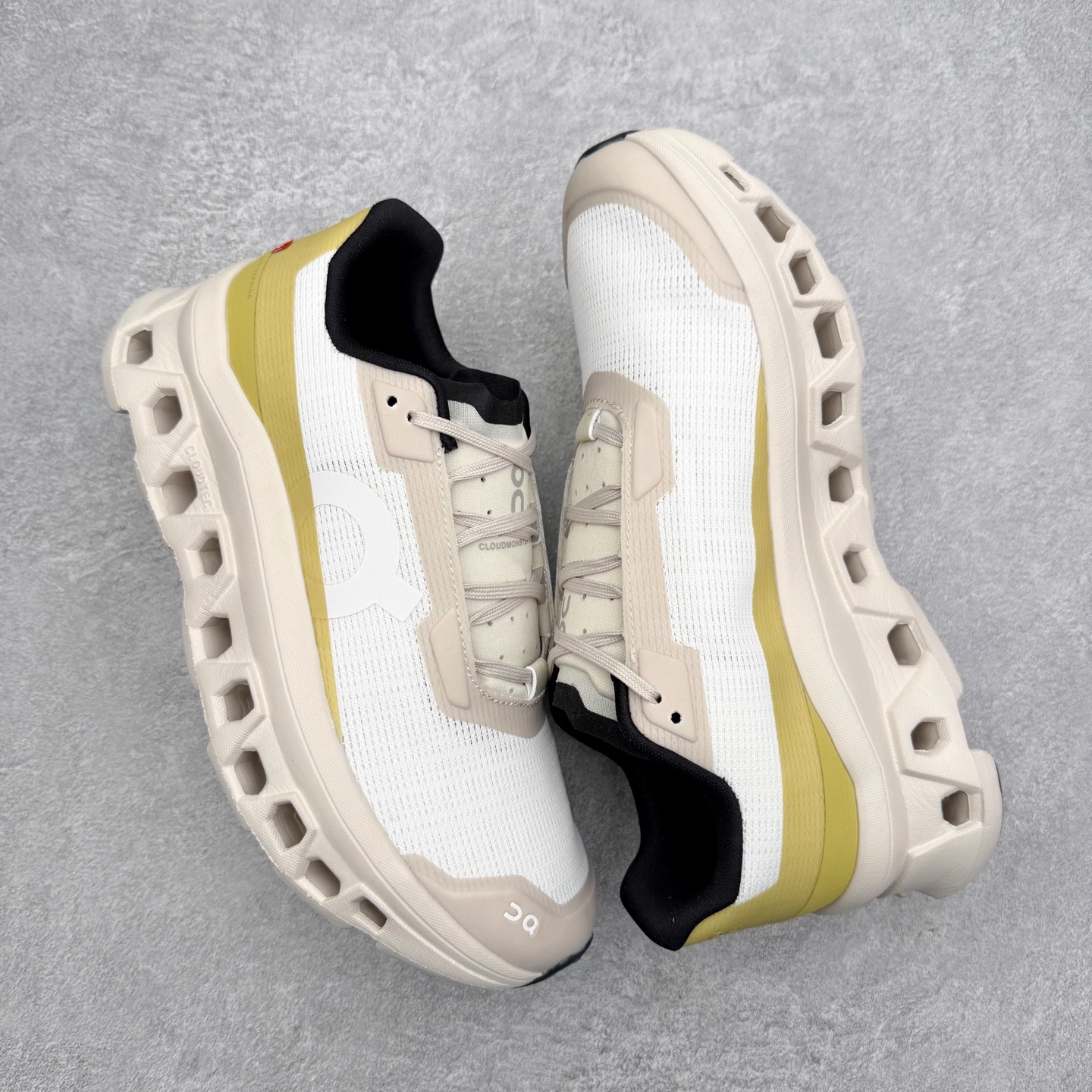 图片[3]-On昂跑 Cloudmonster 舒适 织物防滑透气回弹 低帮 休闲长跑城市通勤跑步鞋 此运动品牌 开创于2010年 缓震着陆、强效回弹、轻柔质感的设计构思始终是ON研制关键 与此同时基于“为全球提供革新性的跑步感受”信念 陆续推出了多款跑鞋及其以专业运动人体跑步工程学为设计关键的功能性跑步服饰设备 让跑者不费力气地畅快畅跑 尺码：36 36.5 37.5 38 38.5 39 40 40.5 41 42 42.5 43 44 44.5 45-选品中心