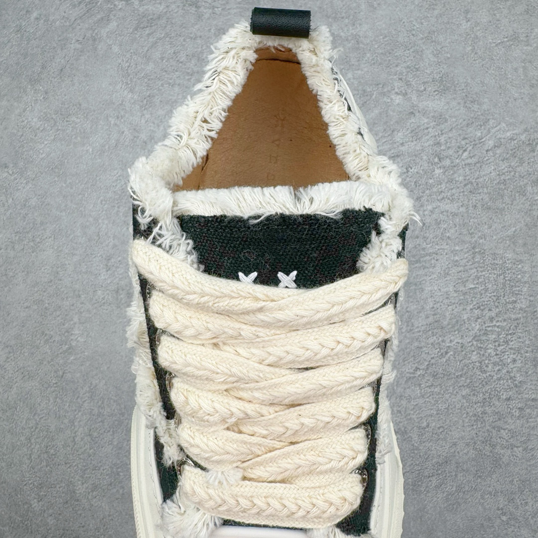 图片[5]-明星都穿它 \\\”SMILENCE\\\”隐藏款!! 吴建豪个人主理潮流品牌xVESSEL G.O.P. 2.0 MARSHMALLOW Lows 2.0棉花糖开口笑系列解构重叠厚底软木低帮百搭增高帆布硫化板鞋 这双鞋名为 Peace by Piece，是以帆布鞋作为基底，并以解构手法，将鞋上不同细节堆叠营造错位，鞋面的帆布再经过打磨制造流须效果，整双鞋更是手工制作，因此显现出其细致的工序。尺码：35 36 37 38 39 40 41 42 43 44-选品中心