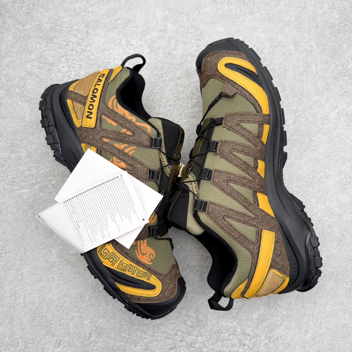 图片[3]-SALOMON XA Pro 3D ADV 萨洛蒙潮流越野机能户外功能鞋 纯原外贸平台特供订单 耗时半年巨作 全套原纸板楦头开发 原厂特供网布配套加持 确保原汁原味 完美呈现版型 原档数据独家私模五层组合大底 原装Ortholite轻量化鞋垫 中底布带钢印编号 原厂TPU锁扣 进口港宝加持 后跟自然饱满 还原公司包裹性 鞋面采用SENSIFT贴合技术 全方位贴合包裹脚型 鞋跟部鞋底牵引设计 提供强大的抓地性能 更适应野外崎岖不平的道路 其3D ADVANCED CHASSIS底盘 材料轻量大化 钉齿设计更具稳定性 防护性 鞋底易磨损区运用CONTAGRIP高耐磨材料 应对城市硬质路面长距离跑考验 尺码：36 36.5 37.5 38 38.5 39 40 40.5 41 42 42.5 43 44 44.5 45-选品中心