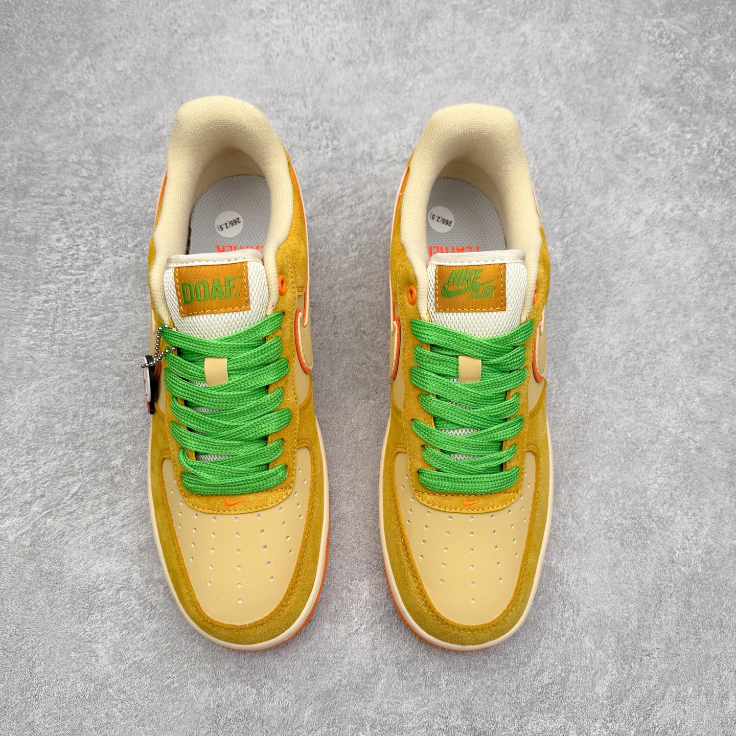 图片[2]-NK Air Force 1´07 Low 空军一号低帮百搭休闲运动板鞋 IU7612-700 柔软、弹性十足的缓震性能和出色的中底设计 横跨复古与现代的外型结合 造就出风靡全球 三十多年的Force 1 直到今天还深受青睐 实拍调校N版已经零色差零失真 百分百还原实物色彩所见即所得 不存在货不对板色差等低级问题 选购参考实物拍摄 不混卖不参货 只用心做好货严格选品 承诺混一赔十 尺码：36 36.5 37.5 38 38.5 39 40 40.5 41 42 42.5 43 44 44.5 45-选品中心