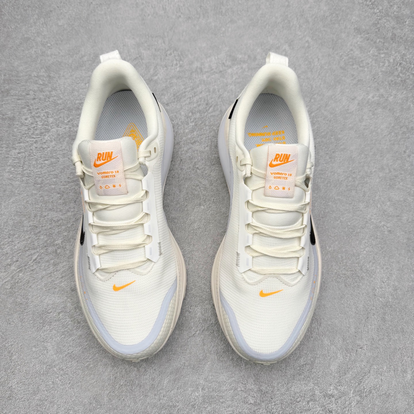 图片[2]-NK Vomero 18 GTX 时尚舒适 网布防滑耐磨 低帮跑步鞋 实拍调校N版已经零色差零失真 百分百还原实物色彩所见即所得 不存在货不对板色差等低级问题 选购参考实物拍摄 不混卖不参货 只用心做好货严格选品 承诺混一赔十 尺码：36 36.5 37.5 38 38.5 39 40 40.5 41 42 42.5 43 44 44.5 45-选品中心