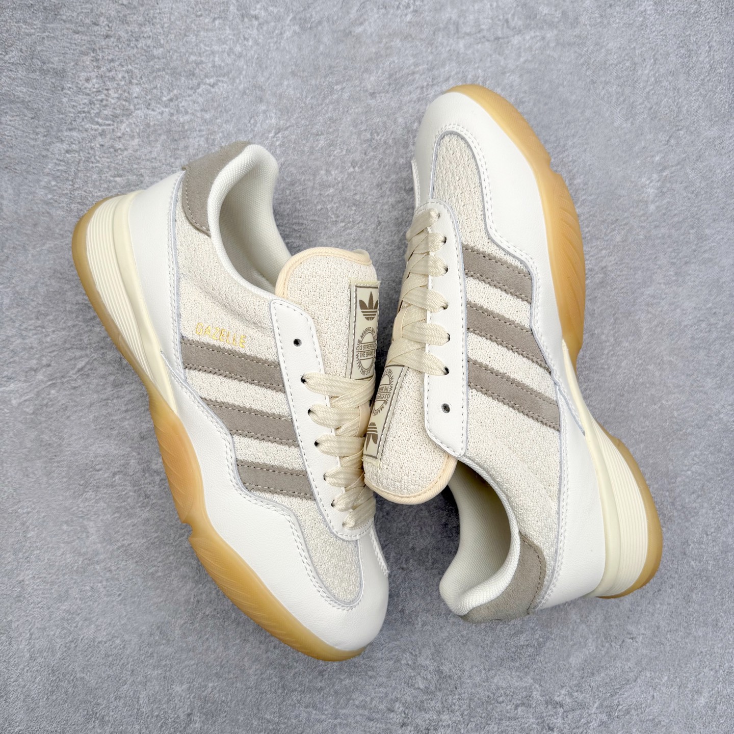 图片[3]-AD Originals Gazelle Sala 舒适柔软耐磨低帮 生活休闲鞋 男女同款 HQ7303 实拍调校N版已经零色差零失真 百分百还原实物色彩所见即所得 不存在货不对板色差等低级问题 选购参考实物拍摄 不混卖不参货 只用心做好货严格选品 承诺混一赔十 尺码：36 36.5 37.5 38 38.5 39 40 40.5 41 42 42.5 43 44 44.5 45-选品中心