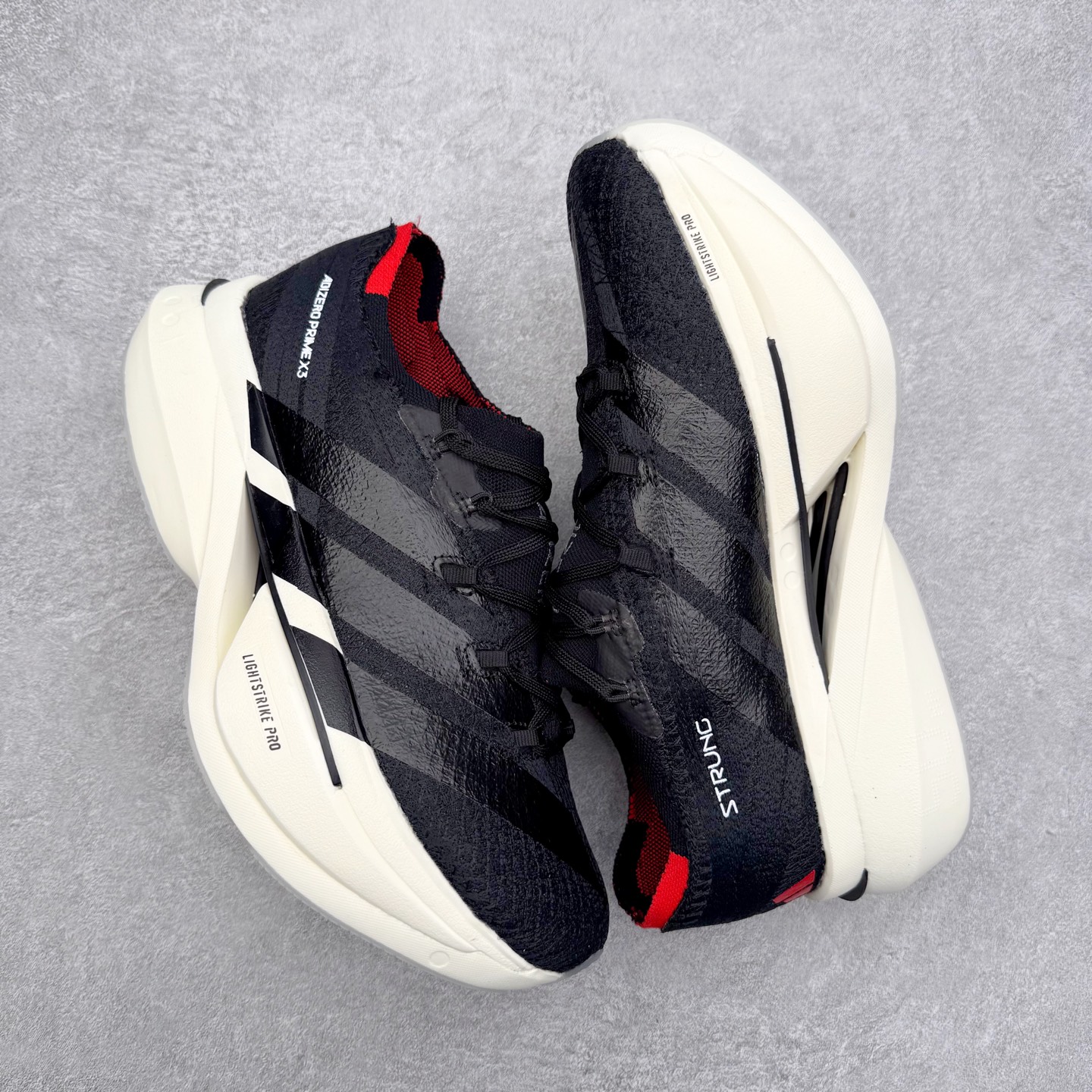 图片[3]-AD Adizero Prime X 3.0 舒适防滑耐磨 低帮 休闲长跑短跑跑步鞋 男女同款 实拍调校N版已经零色差零失真 百分百还原实物色彩所见即所得 不存在货不对板色差等低级问题 选购参考实物拍摄 不混卖不参货 只用心做好货严格选品 承诺混一赔十 尺码：36 36.5 37.5 38 38.5 39 40 40.5 41 42 42.5 43 44 44.5 45-选品中心