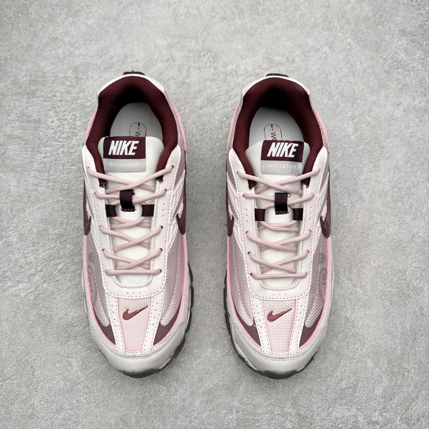 图片[2]-NK Initiator 创始者系列复古老爹鞋运动舒适复古网布合成革减震防滑耐磨低帮休闲跑步鞋 Ins爆火全新韩系古着风 回味经典 采用透气网眼鞋面和支撑覆盖层 自然运动设计的Phlyon中底用于缓冲 BRS 1000碳橡胶外底具有轻质柔韧性 牵引力和耐用性 尺码：36 36.5 37.5 38 38.5 39 40 40.5 41 42 42.5 43 44 45-选品中心